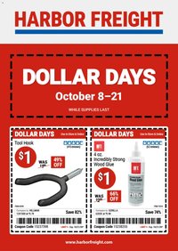 Harbor Freight Dollar Days