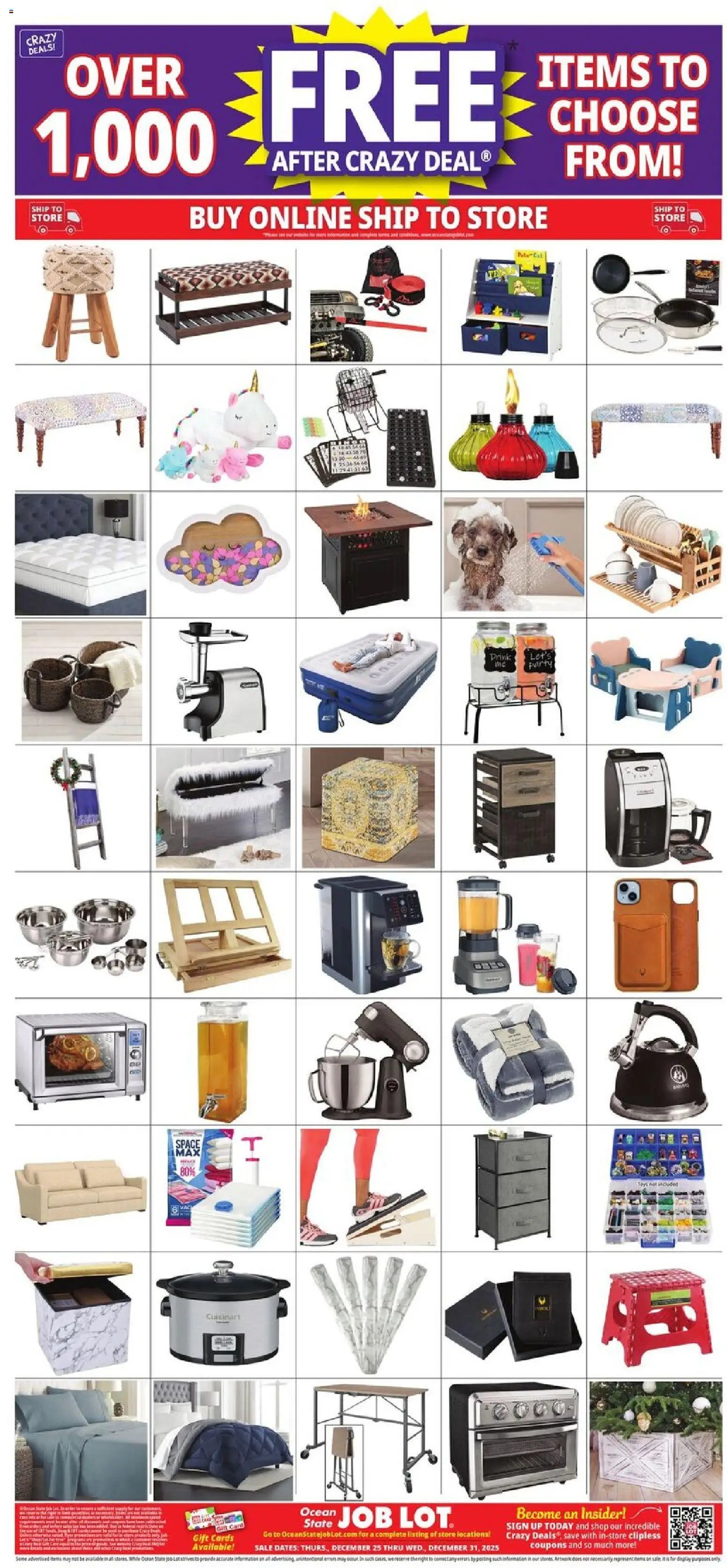 Ocean State Job Lot Weekly Ad - MA