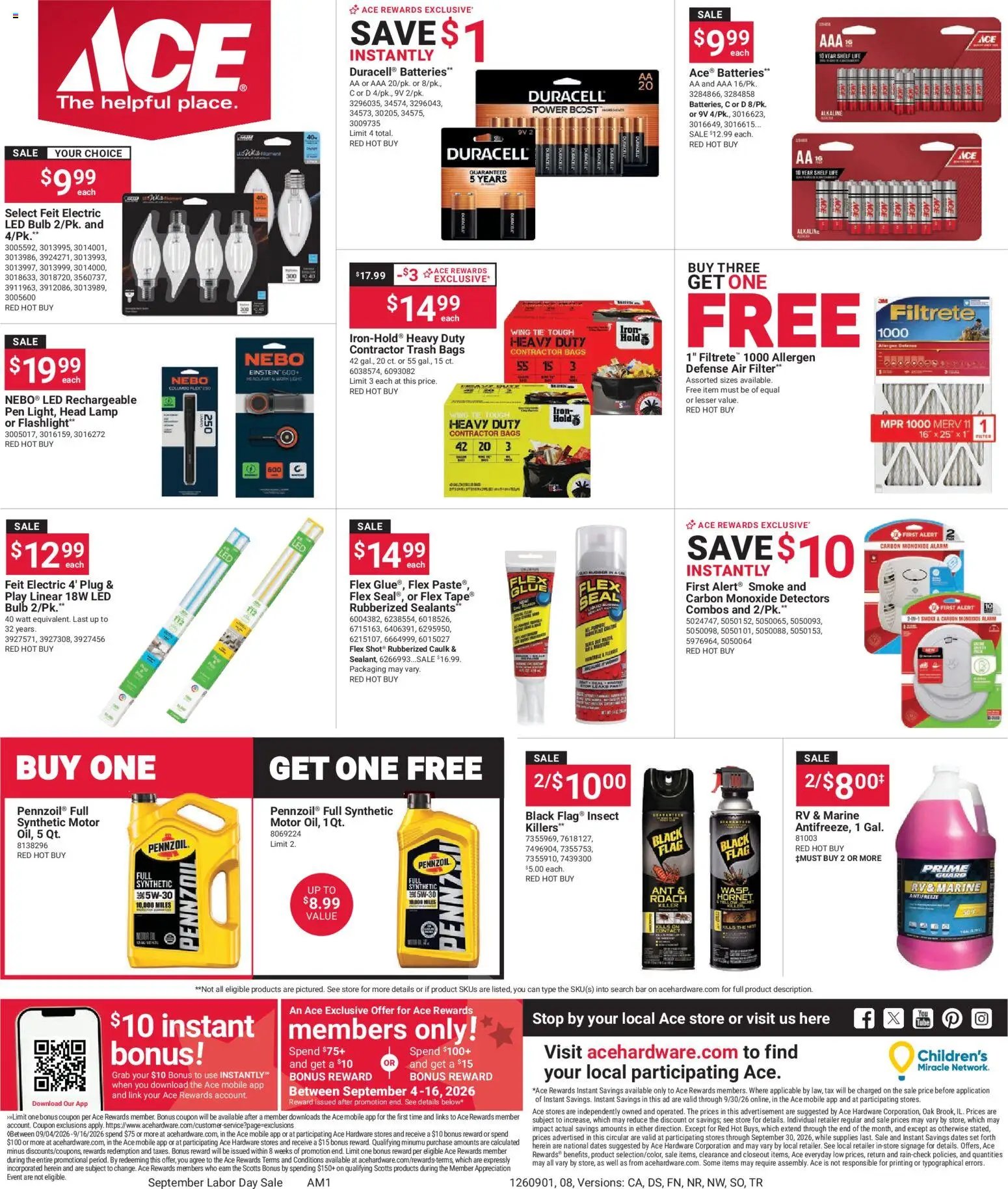 ACE Hardware Weekly Ad