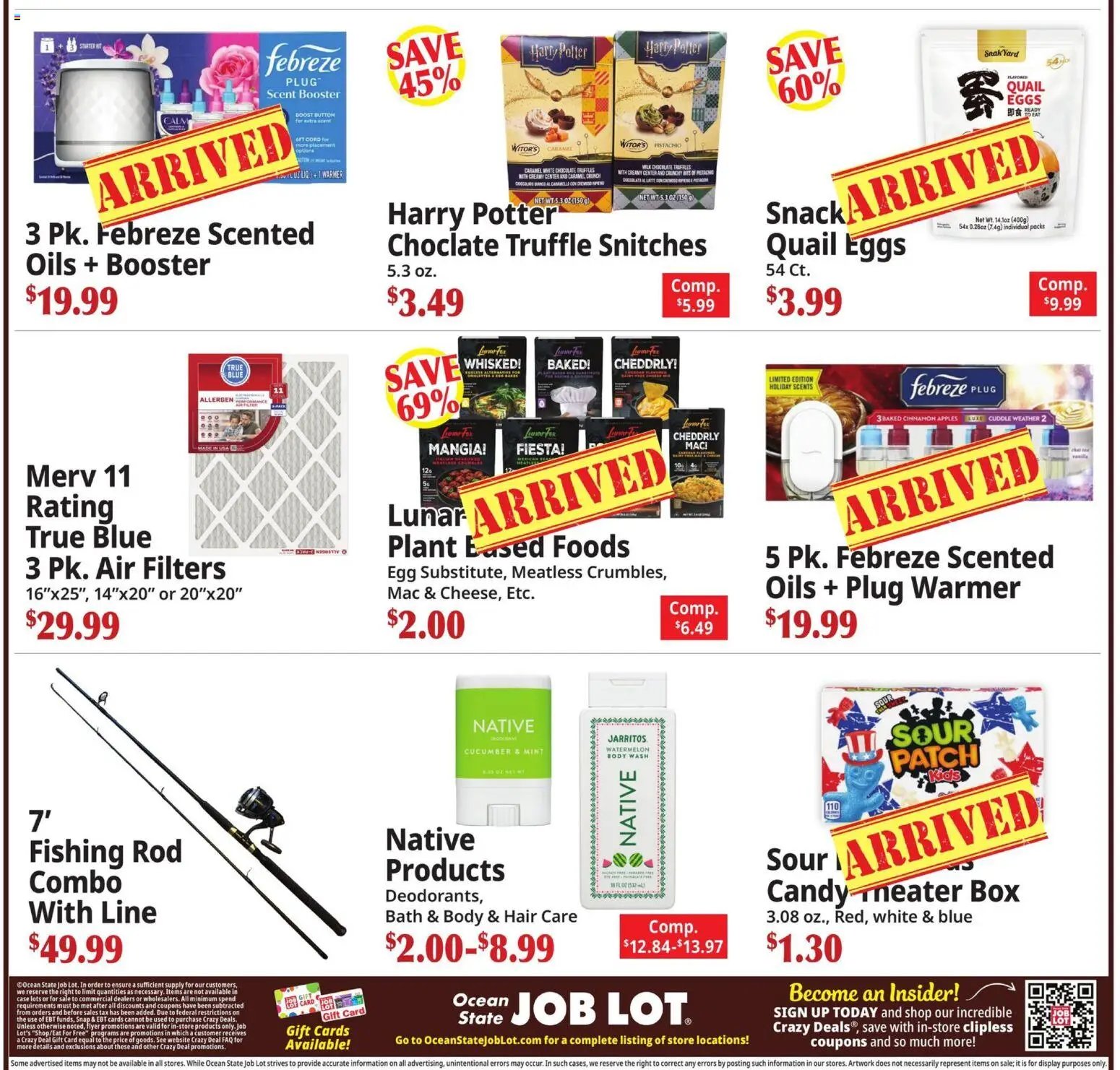 Ocean State Job Lot Ad
