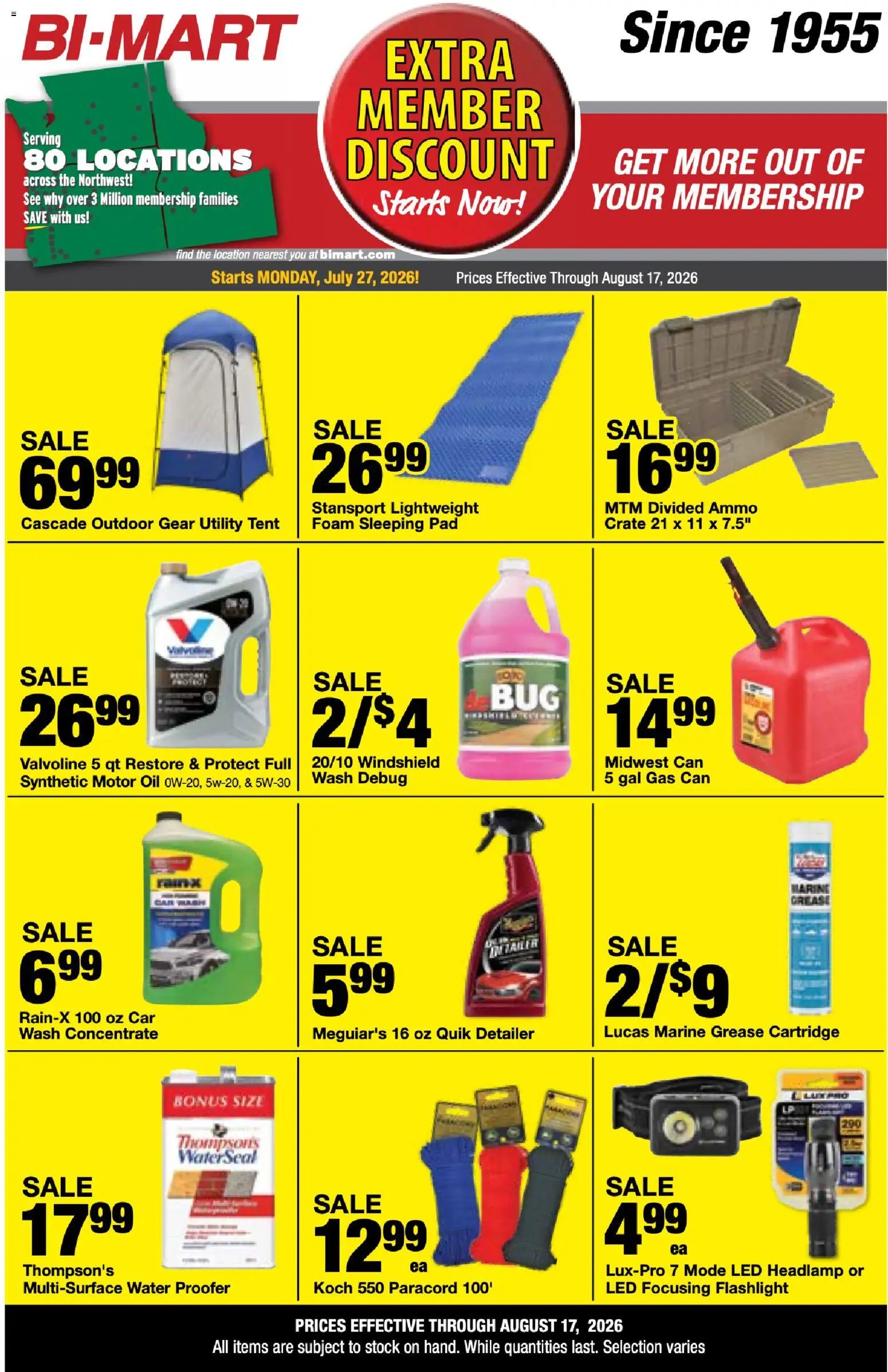 Bi-Mart Weekly Ad