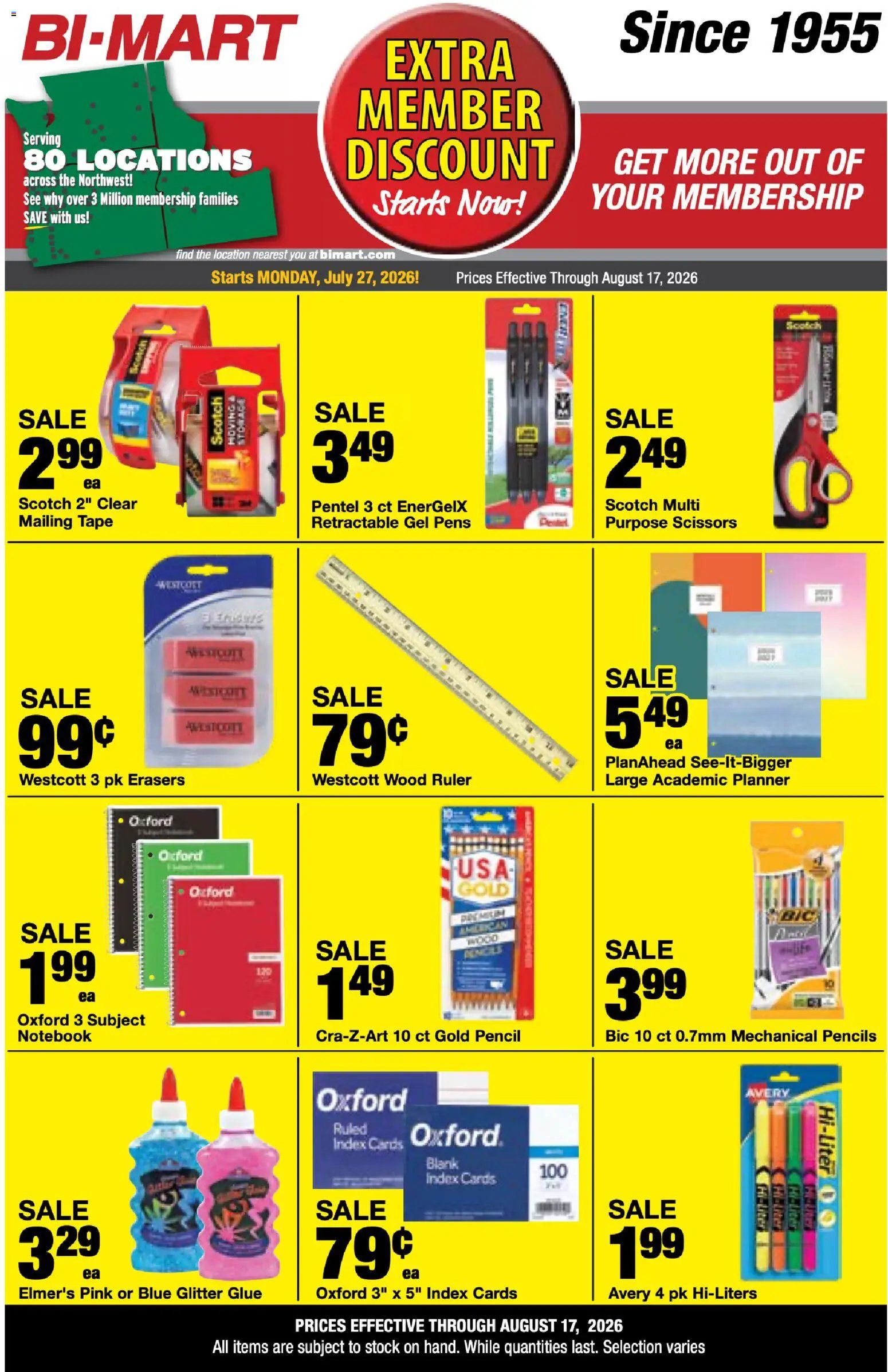 Bi-Mart Weekly Ad