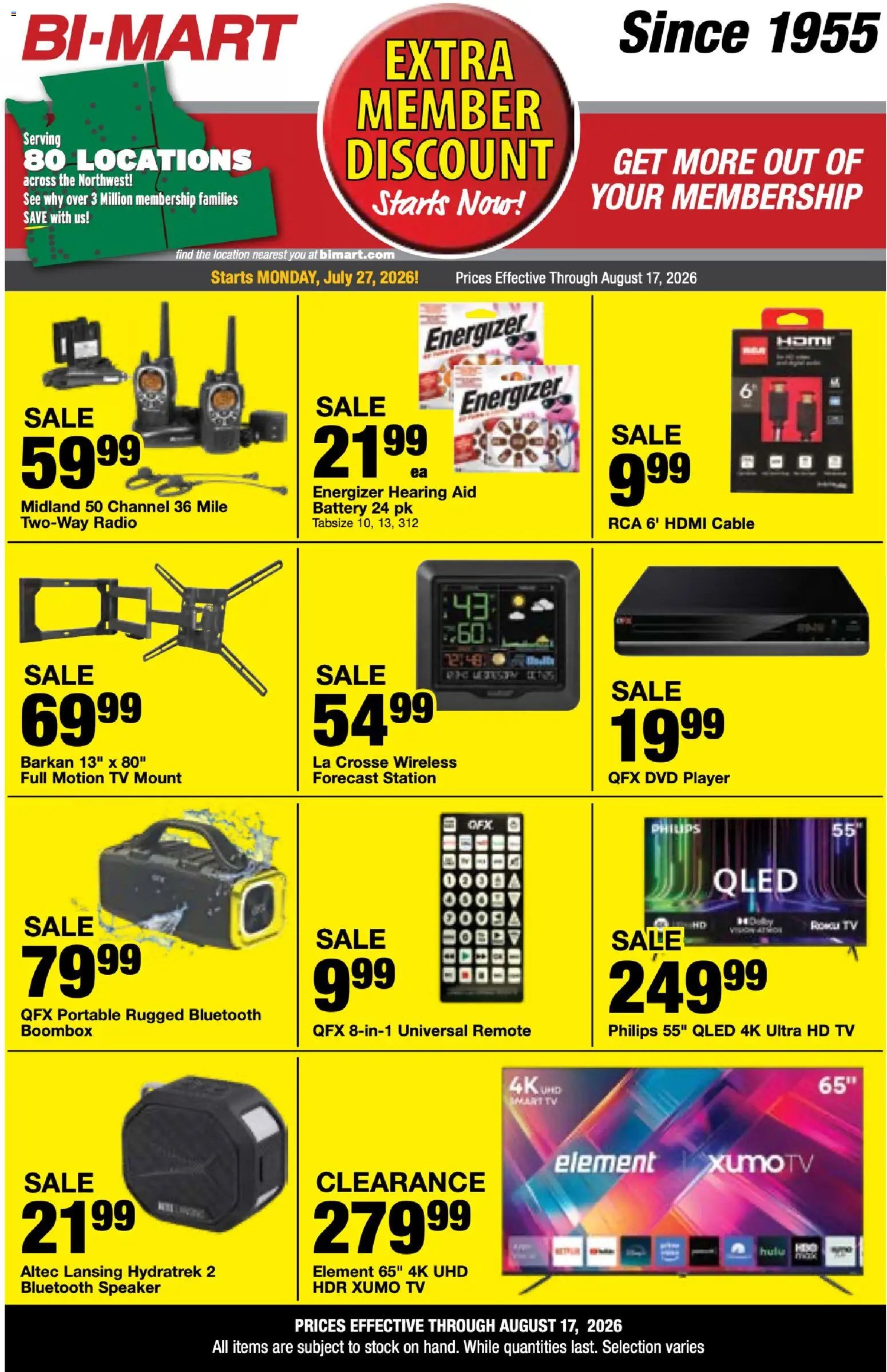 Bi-Mart Weekly Ad