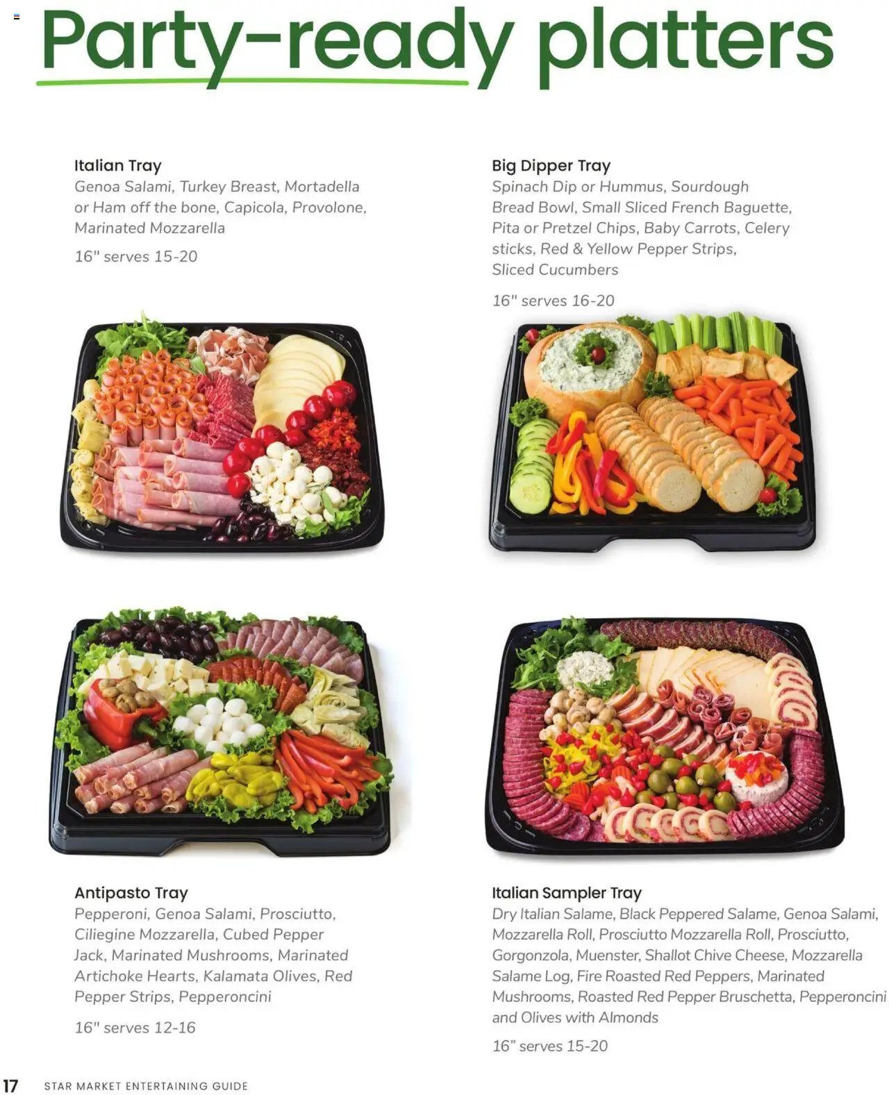 Star Market Entertaining Guide (2025-01-01 - 2025-12-31) | 18
