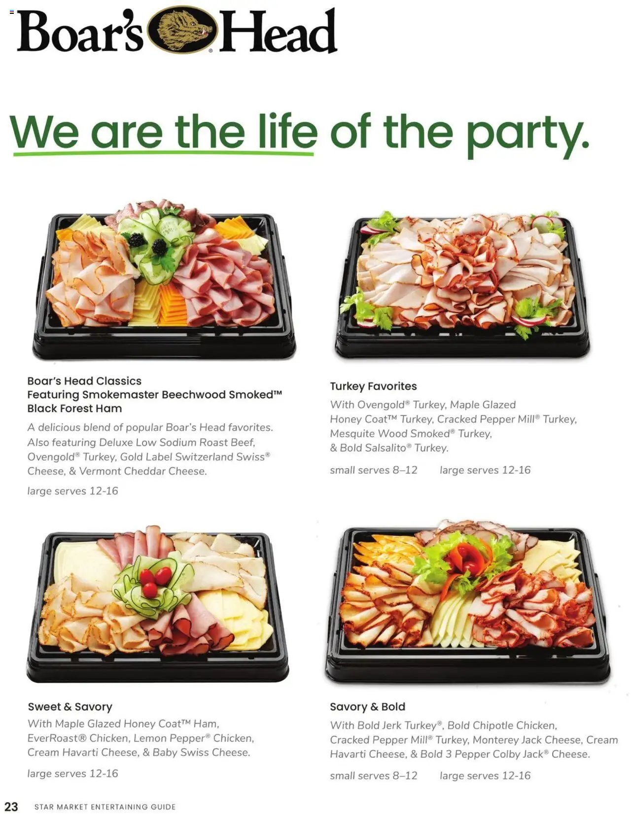 Star Market Entertaining Guide (2025-01-01 - 2025-12-31) | 24