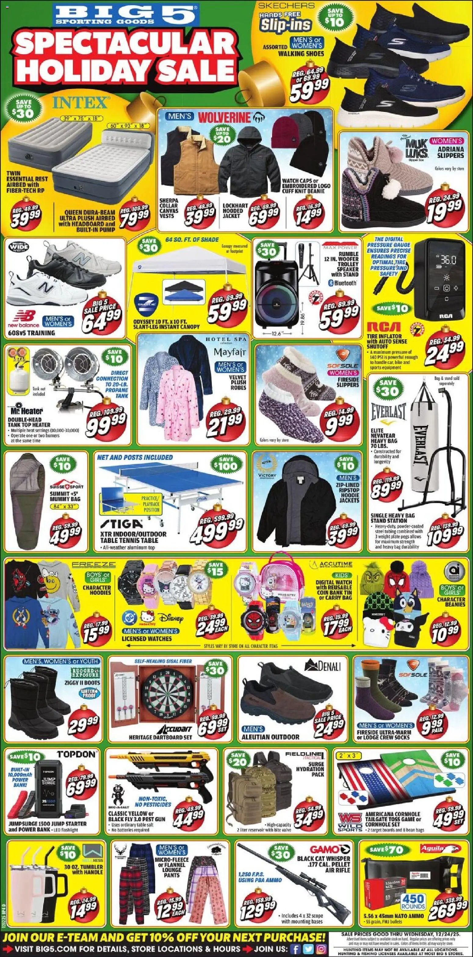 Big 5 Sporting Goods Weekly Ad