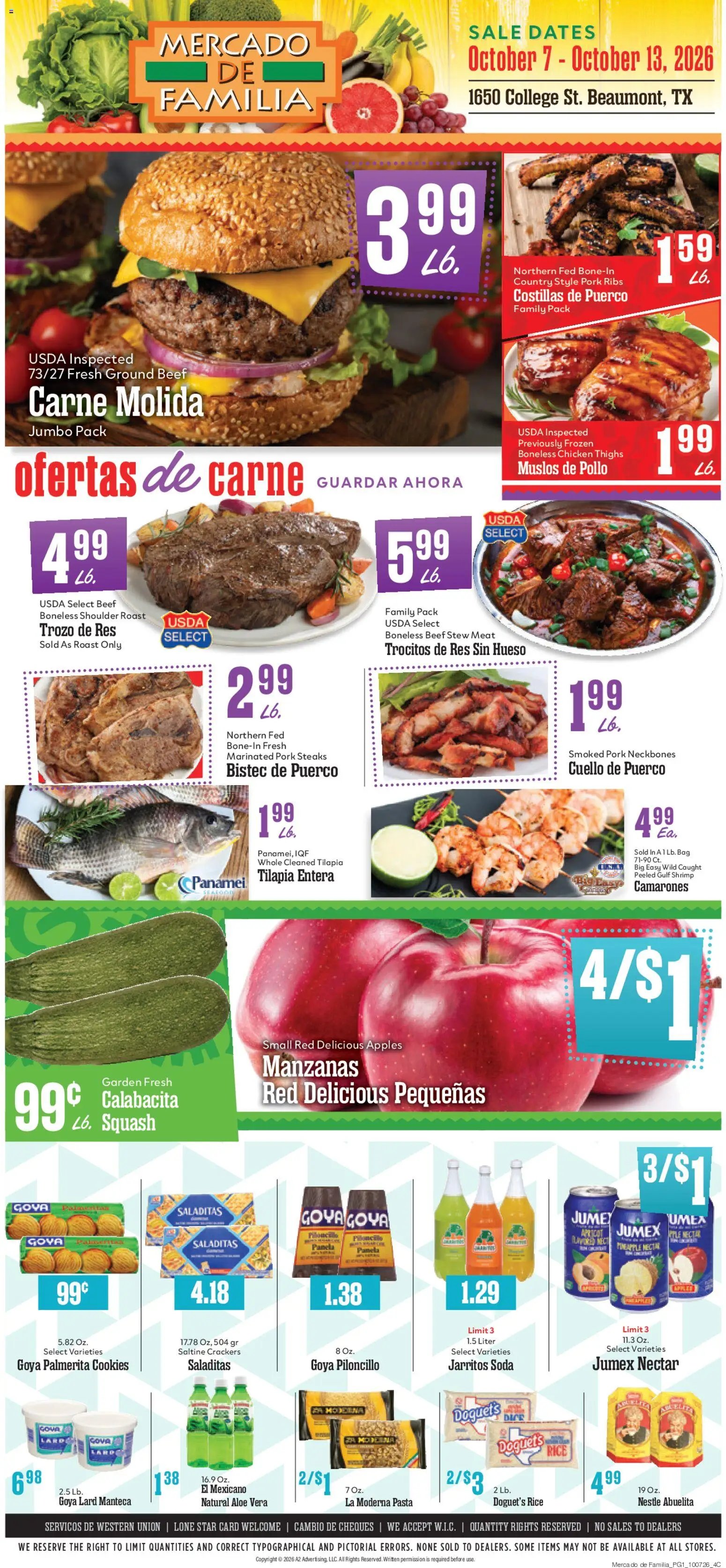 Market Basket Mercado de Familia