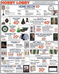 Hobby Lobby Weekly Ad