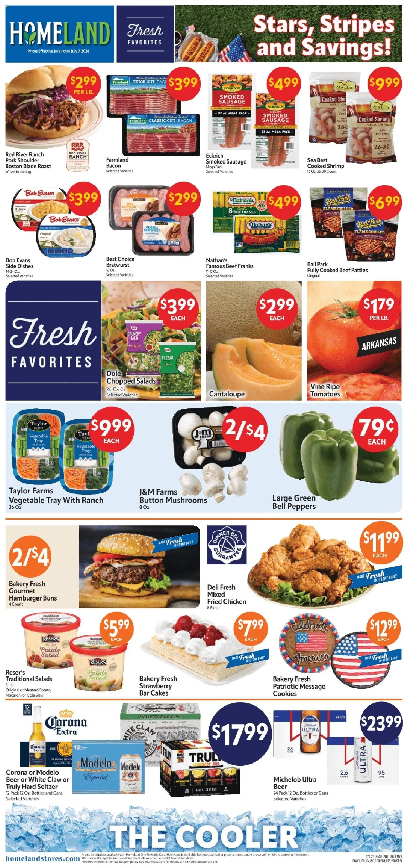 Homeland Weekly Ad