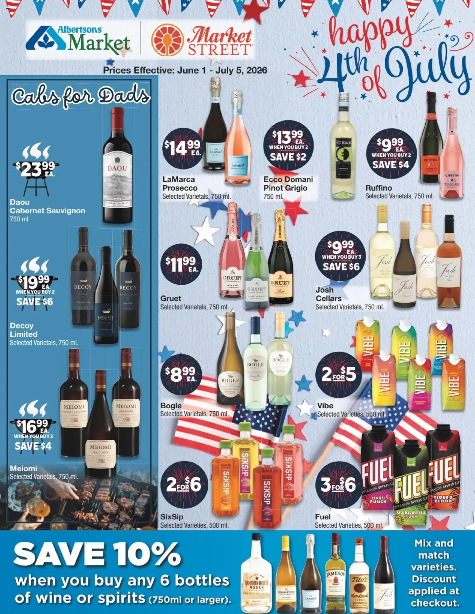 United Supermarkets Alcohol Flyer