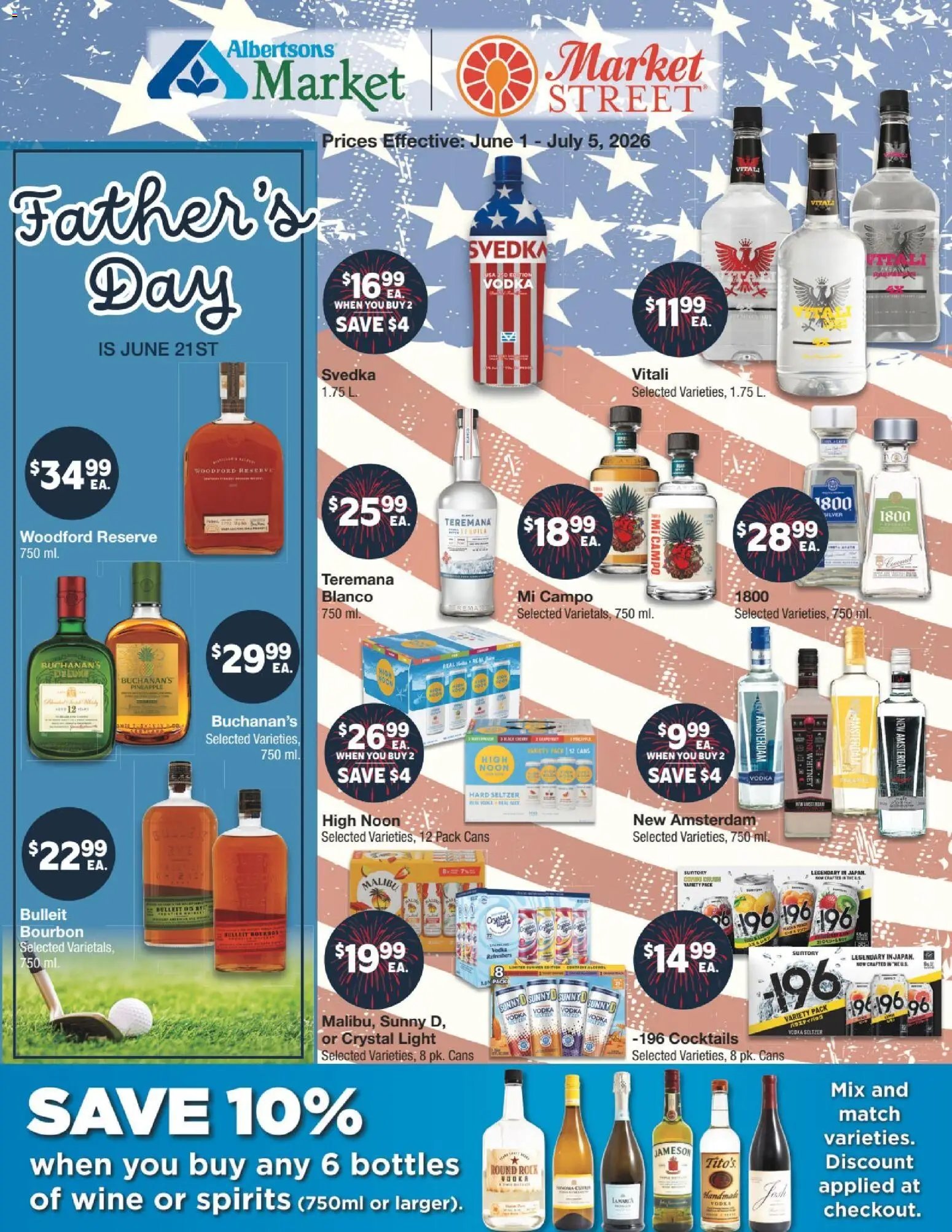 United Supermarkets Alcohol Flyer