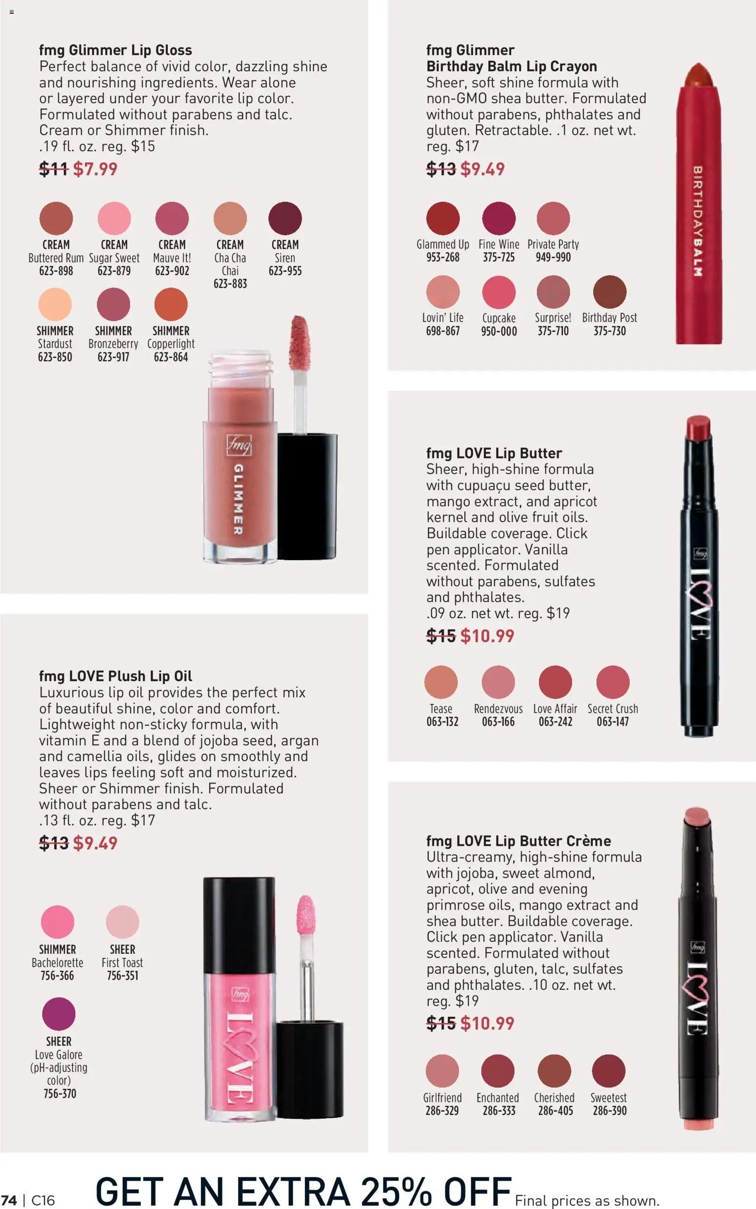 Avon Brochure