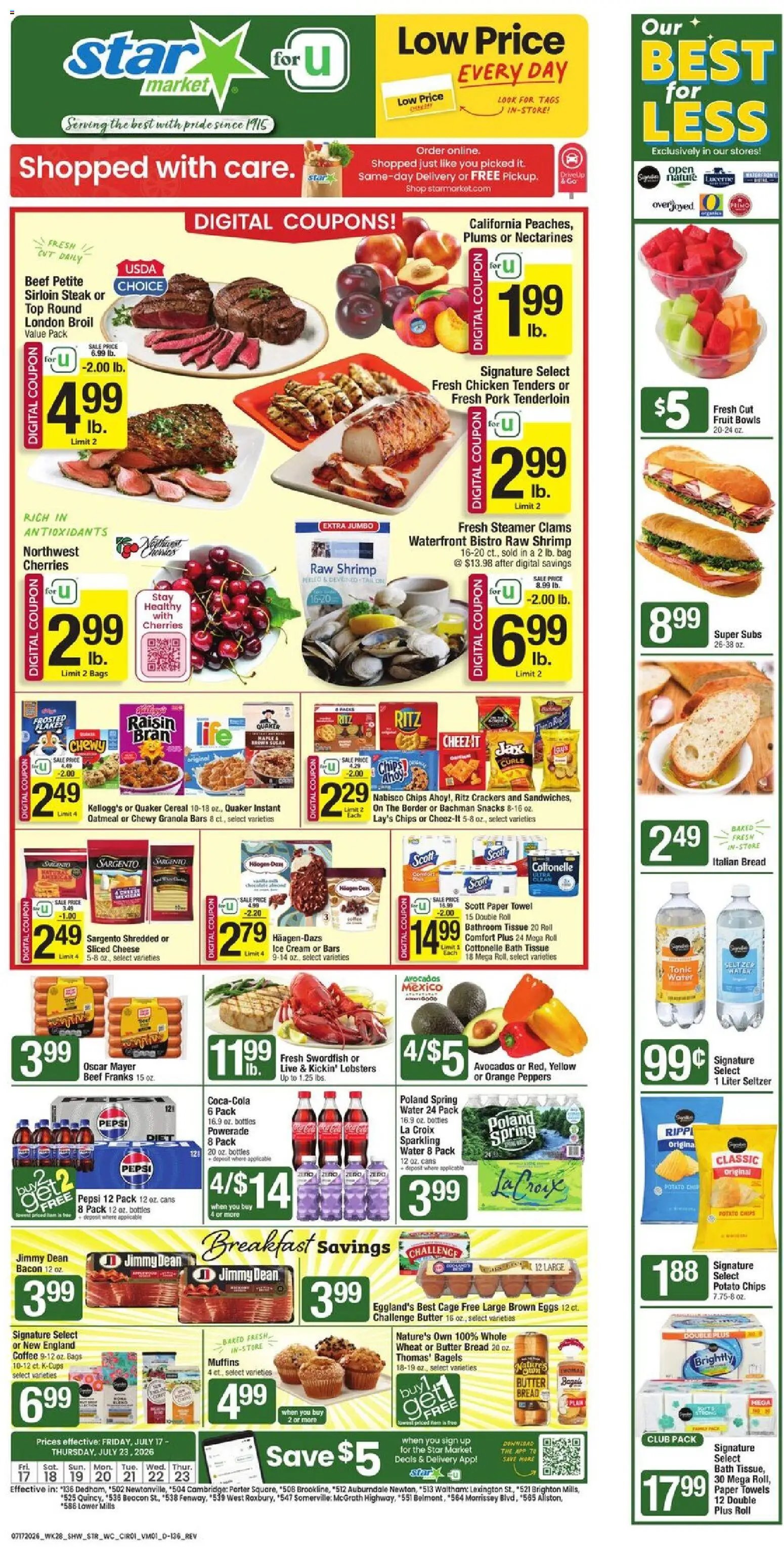 Star Market Weekly Ad - MA