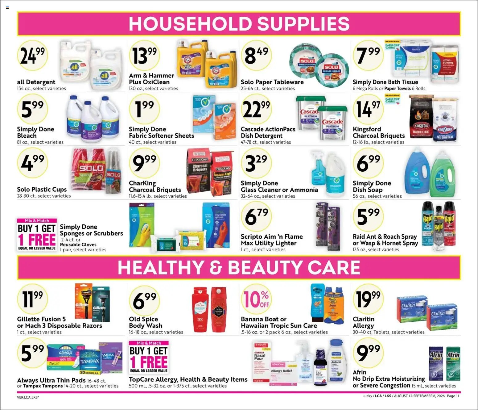 Lucky Supermarkets Big Book of Savings