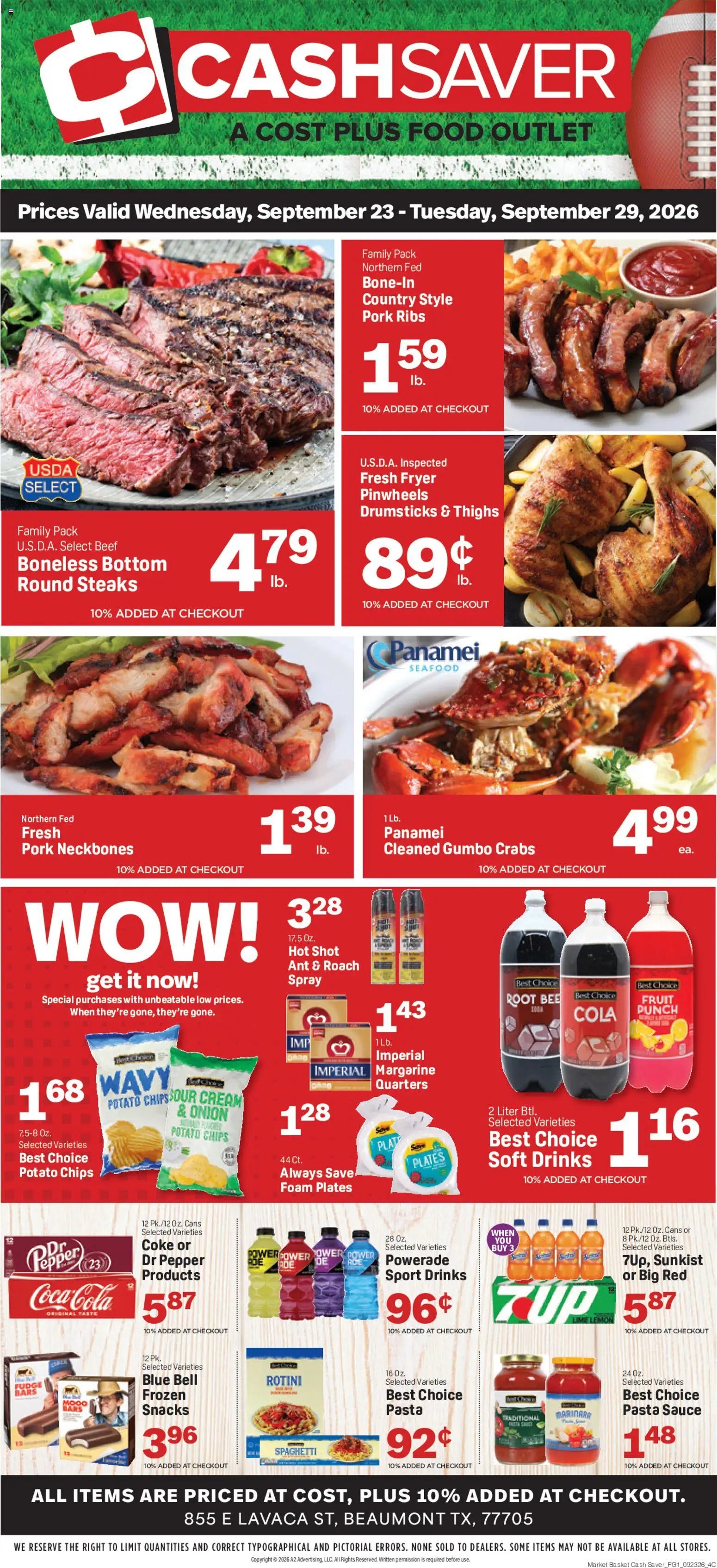 Market Basket Cash Saver