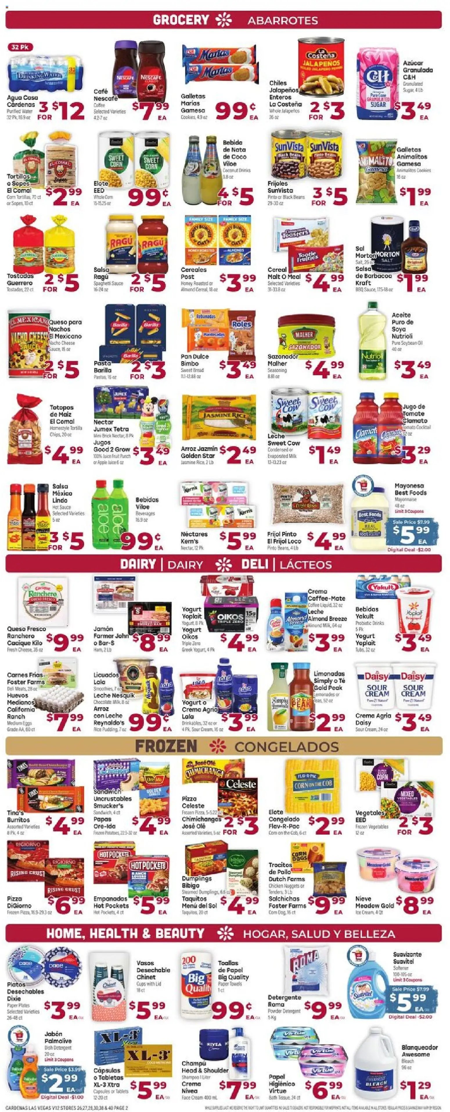 Cardenas Weekly Ad - NV