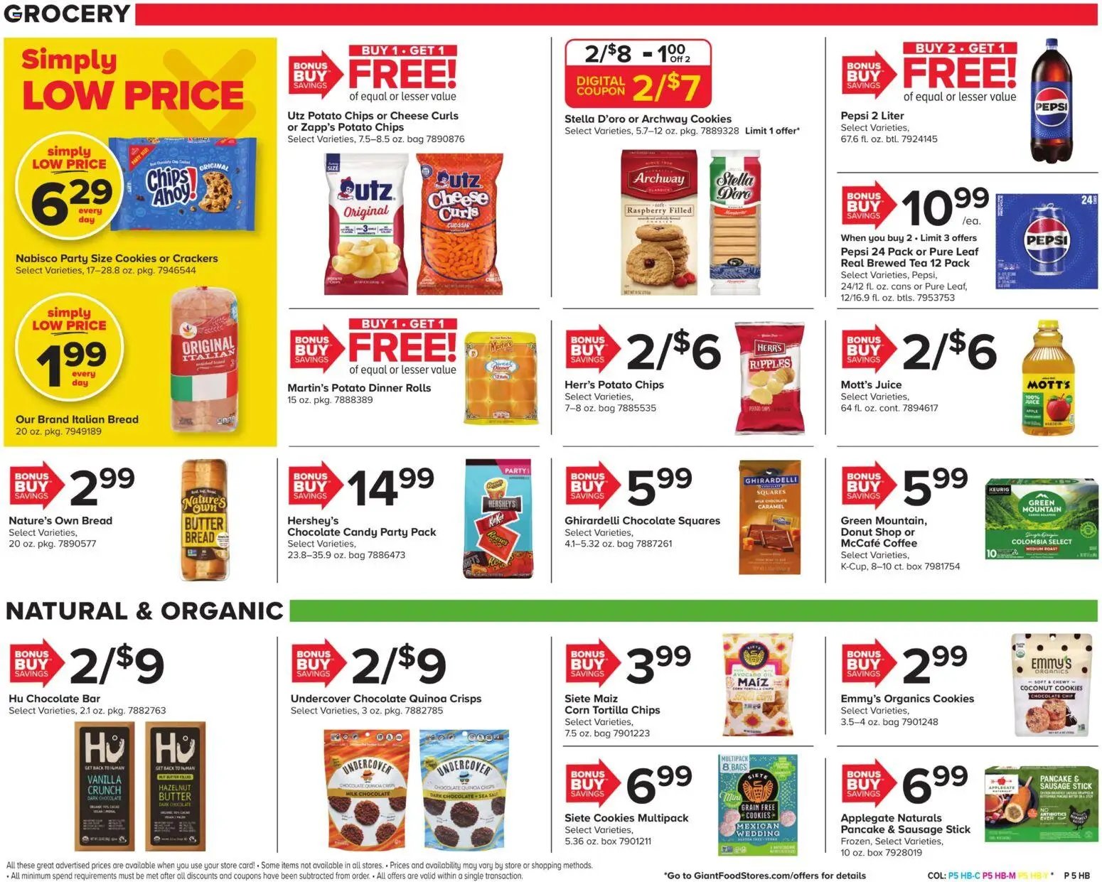 Giant Weekly Ad