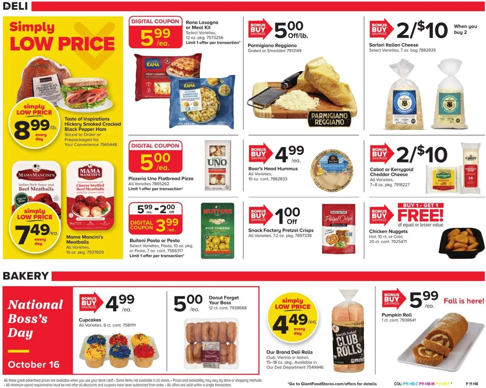 Giant Weekly Ad