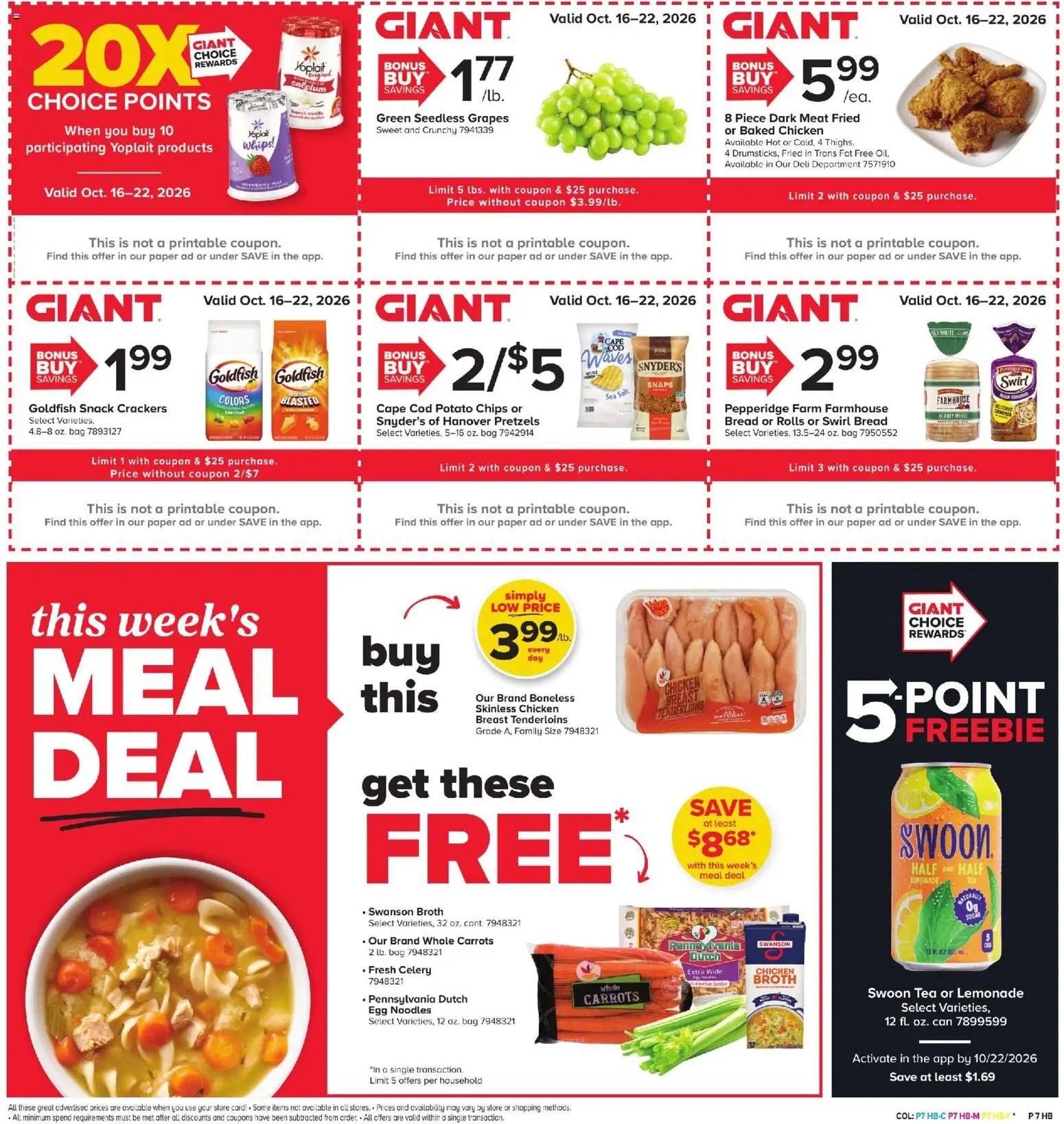 Giant Weekly Ad