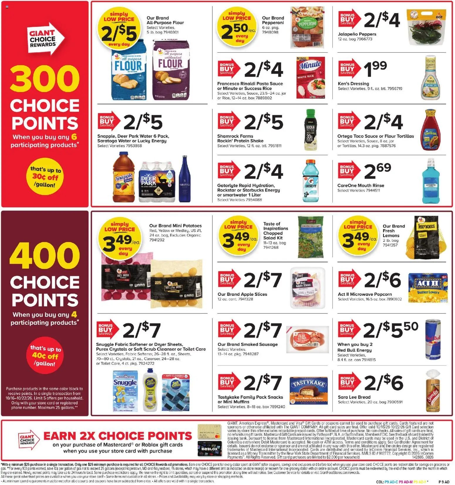Giant Weekly Ad