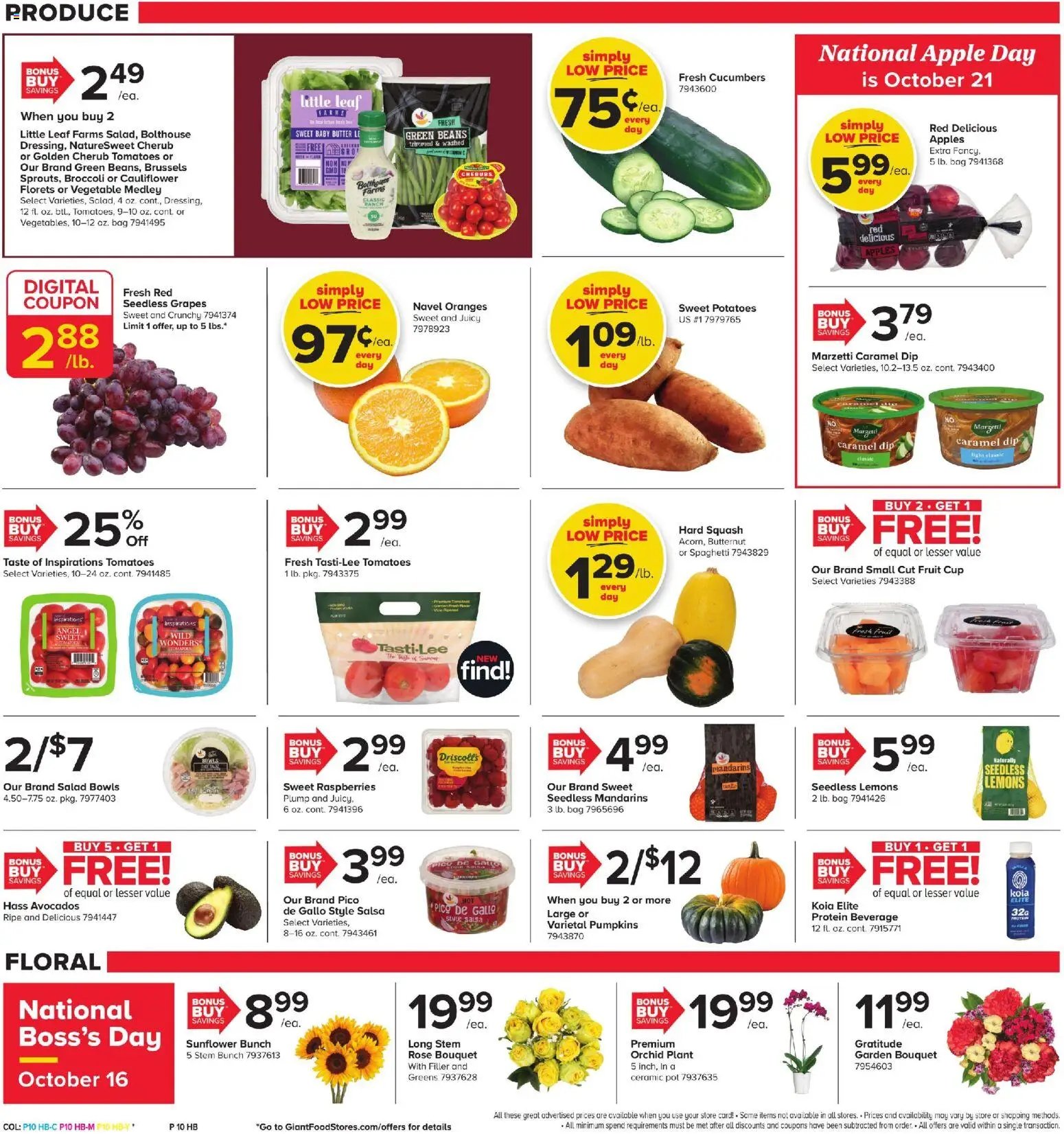 Giant Weekly Ad