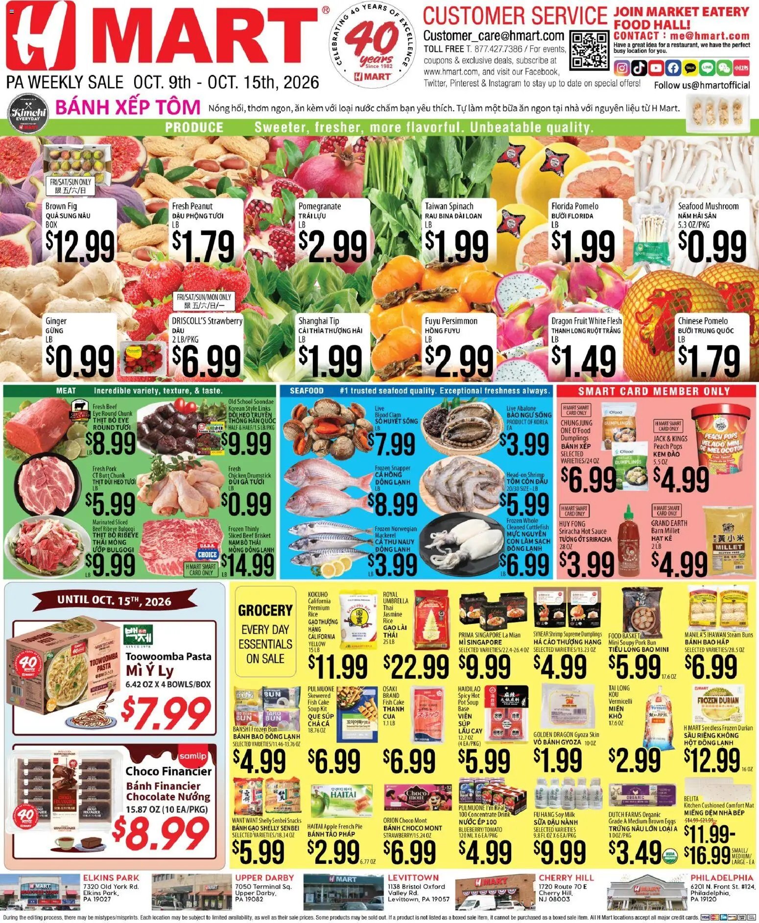 Hmart Weekly Ad - VIETNAMESE - PA