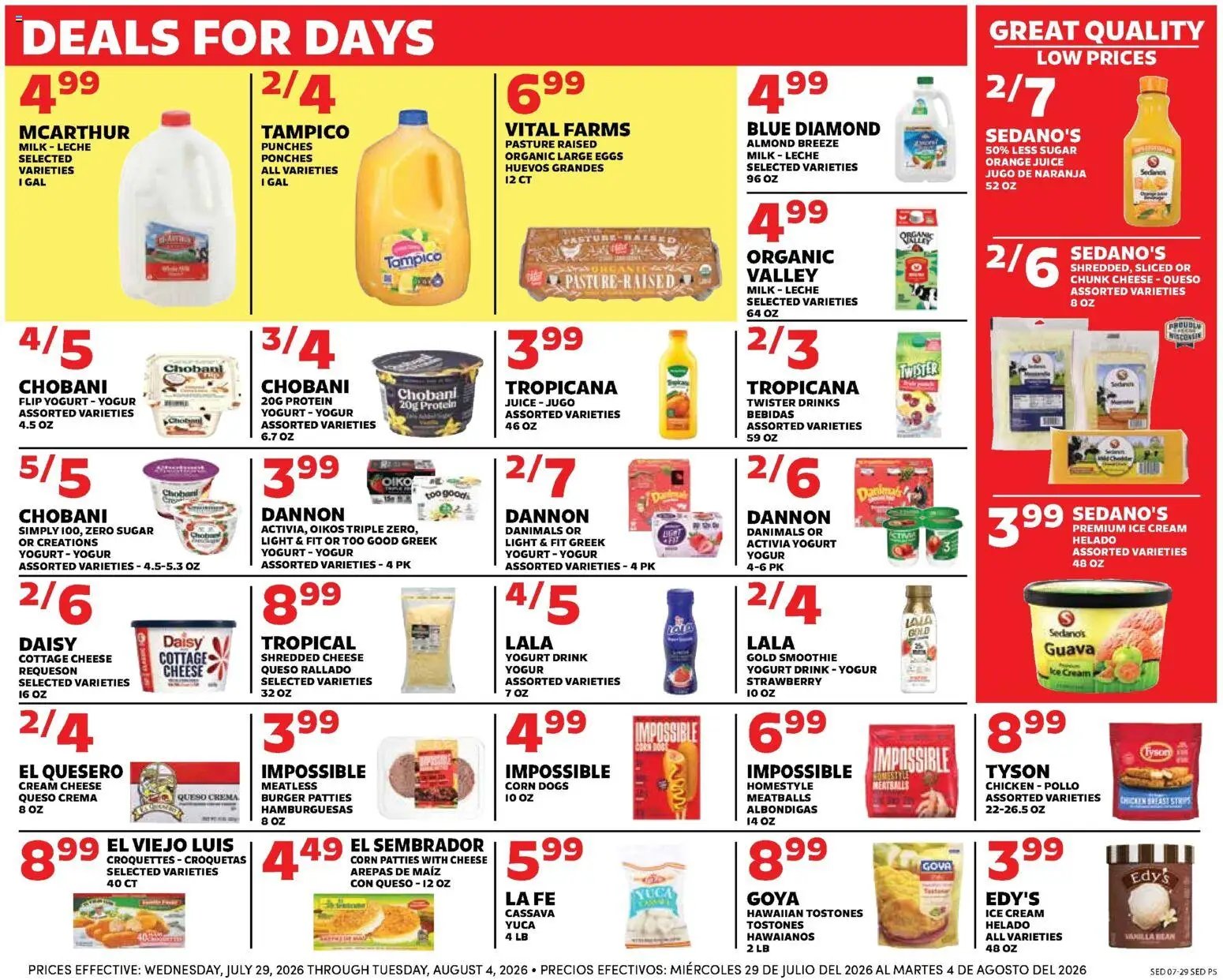 Sedano's Weekly Ad