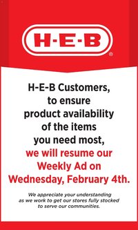 H-E-B Weekly Ad
