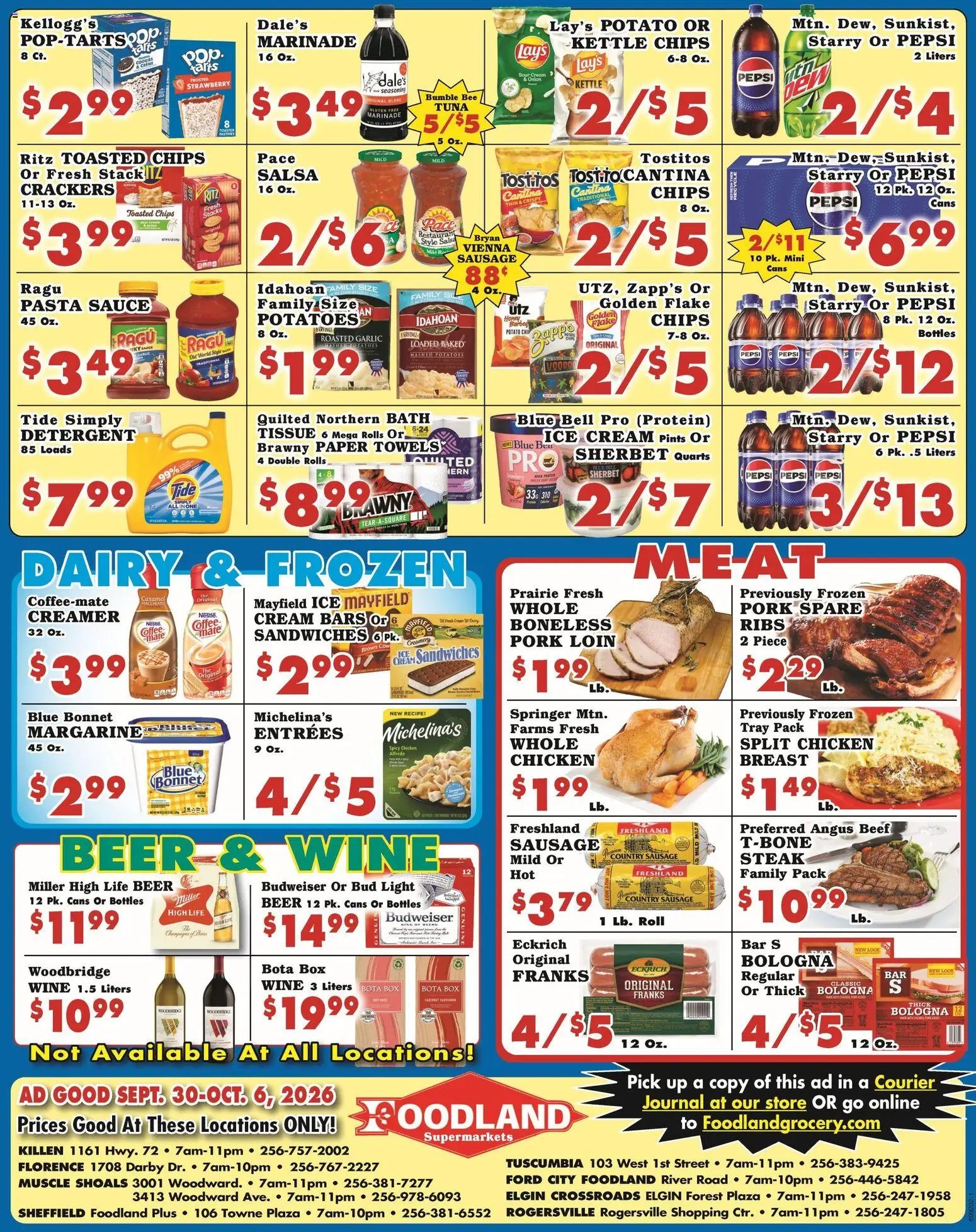 Foodland Weekly Ad - Supermarkets