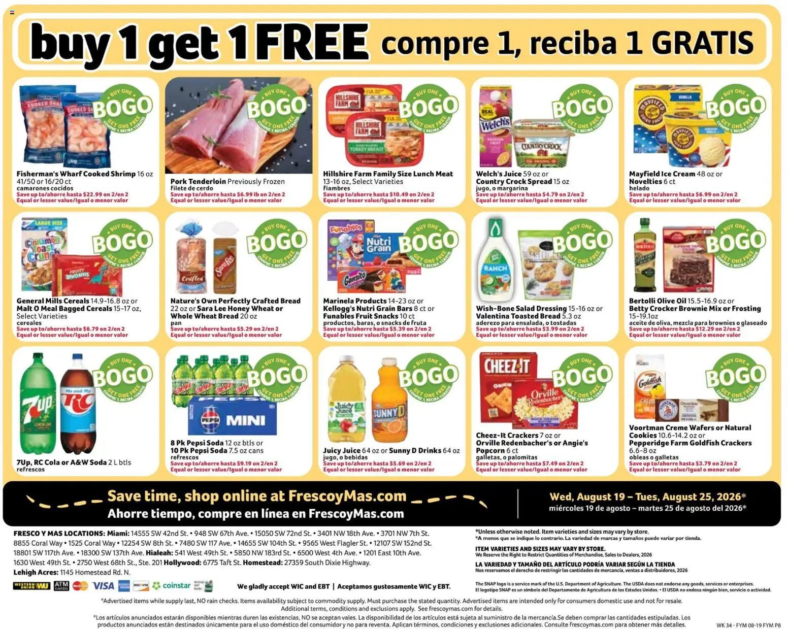 Fresco y Más Weekly Ad