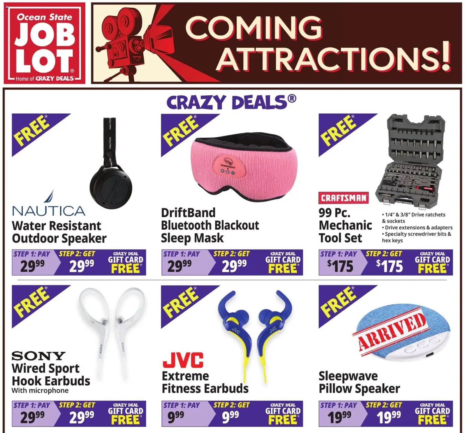 Ocean State Job Lot Coming Attractions - MA
