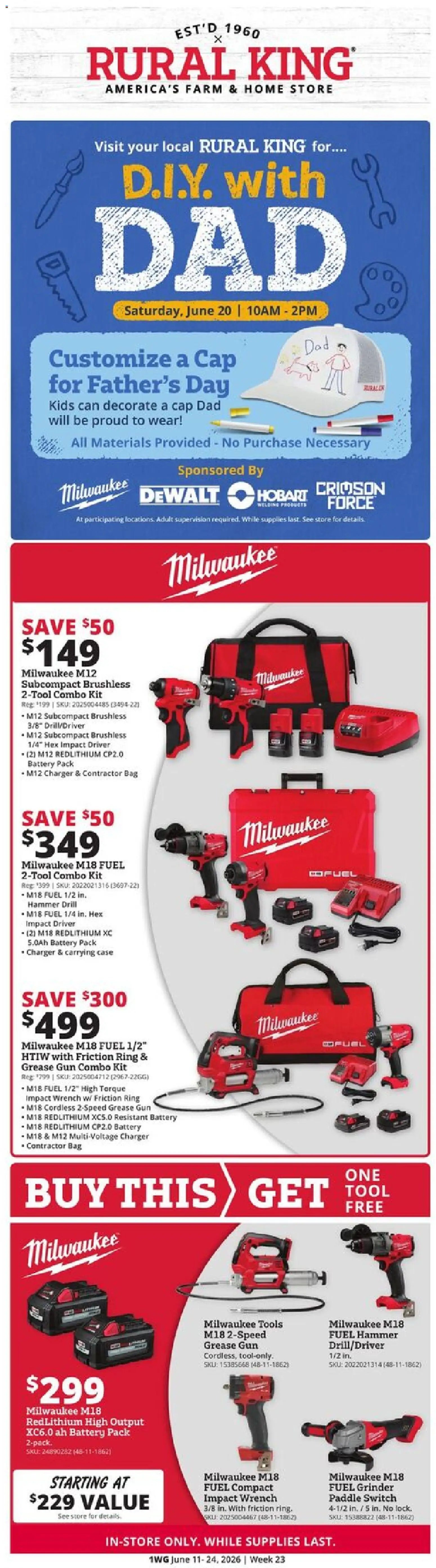 Rural King Weekly Ad
