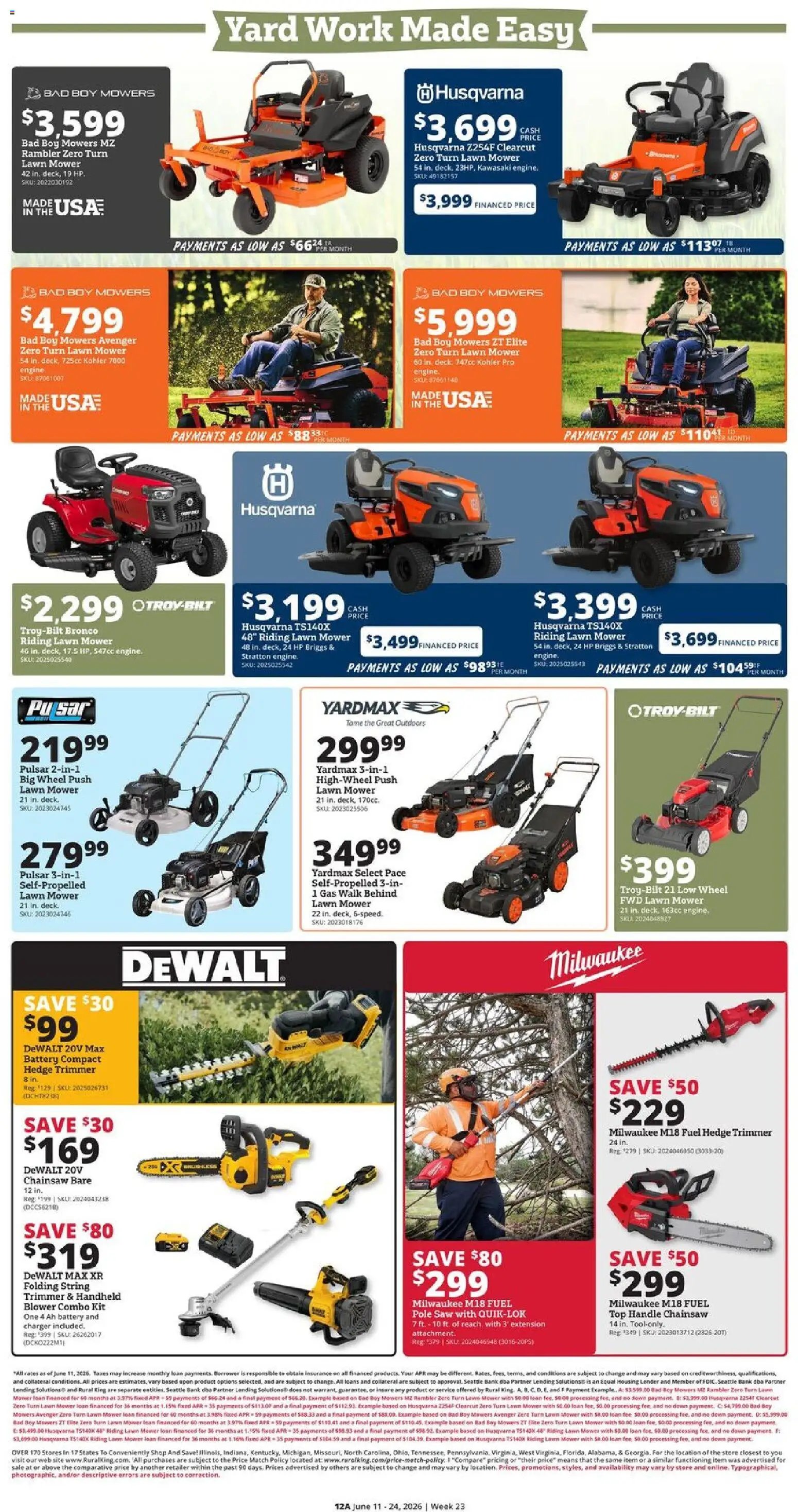 Rural King Weekly Ad