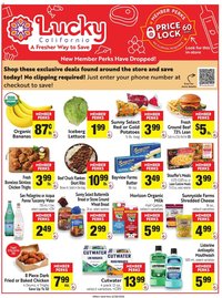 Lucky Supermarkets Ad