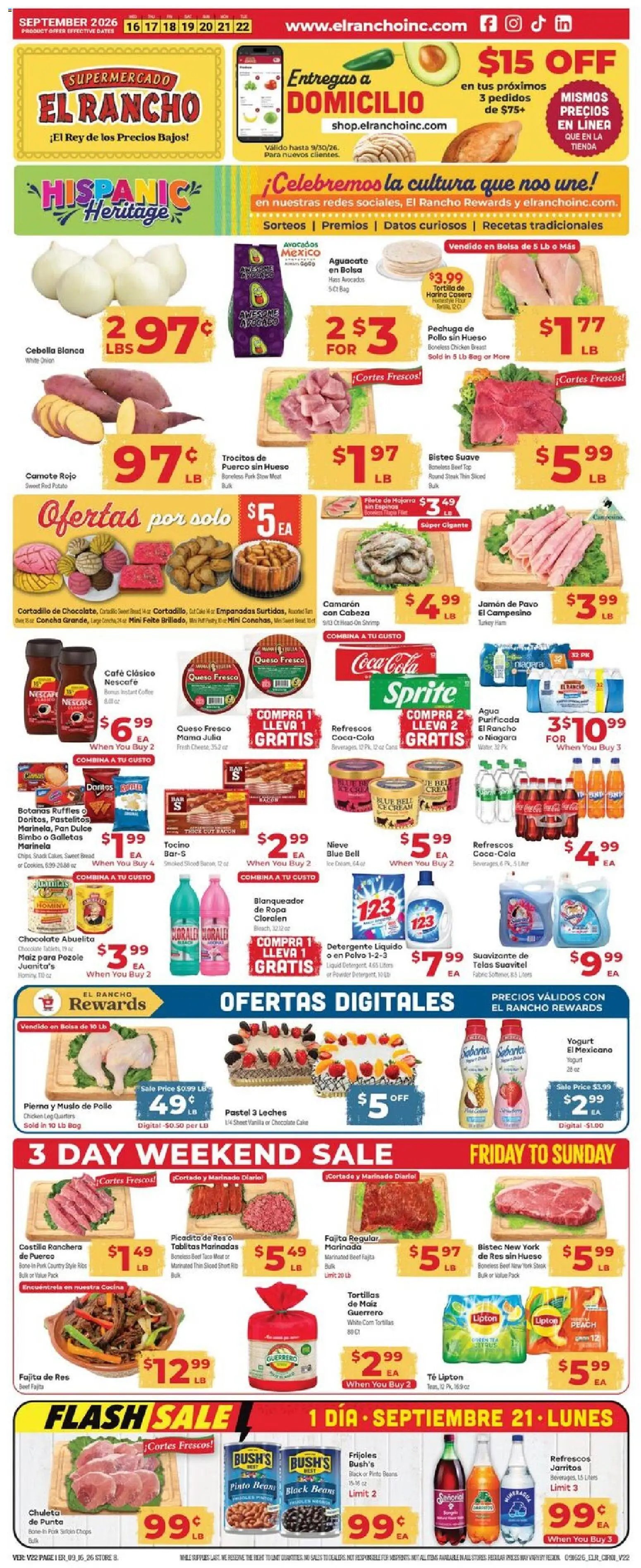 El Rancho Weekly Ad