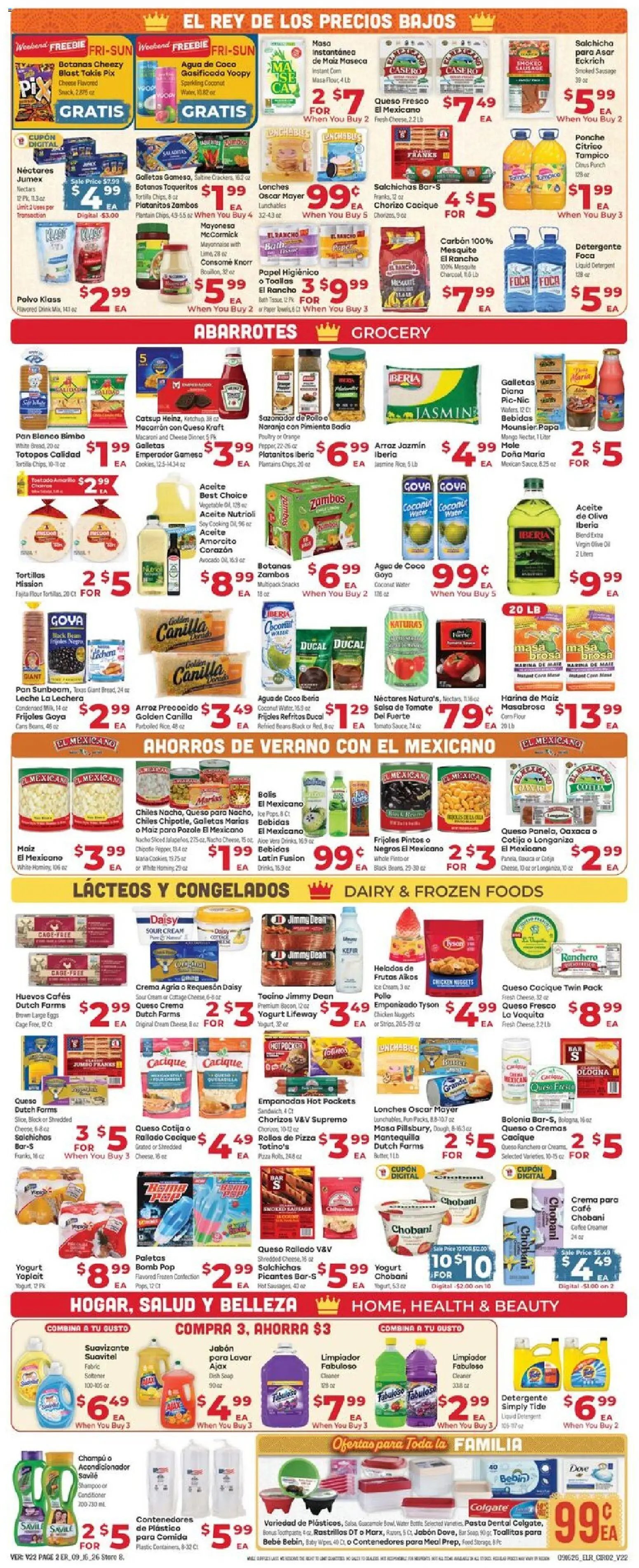 El Rancho Weekly Ad