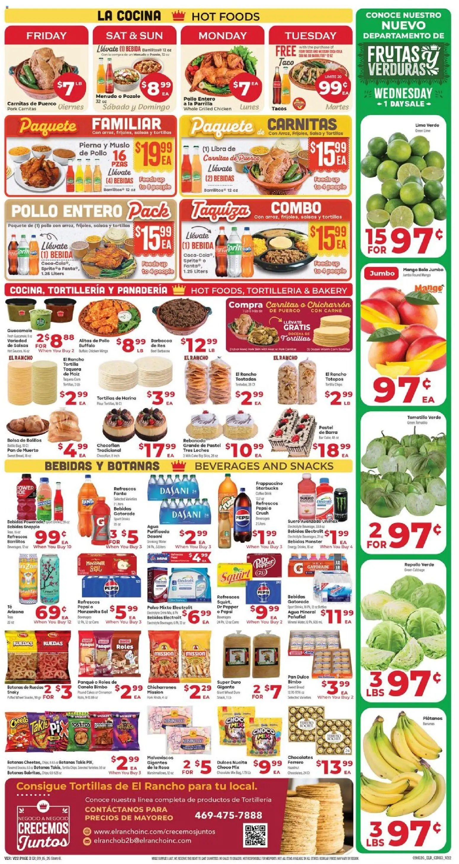 El Rancho Weekly Ad