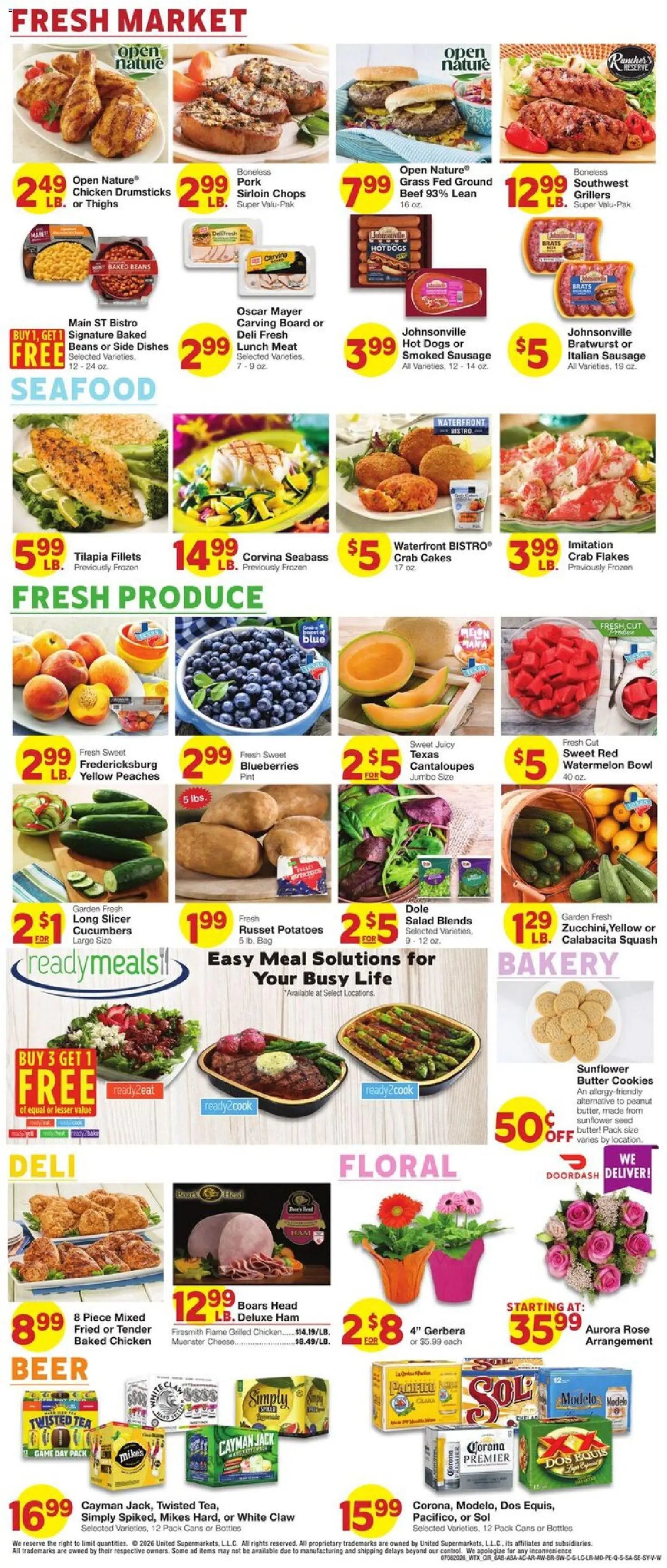 United Supermarkets Weekly Ad