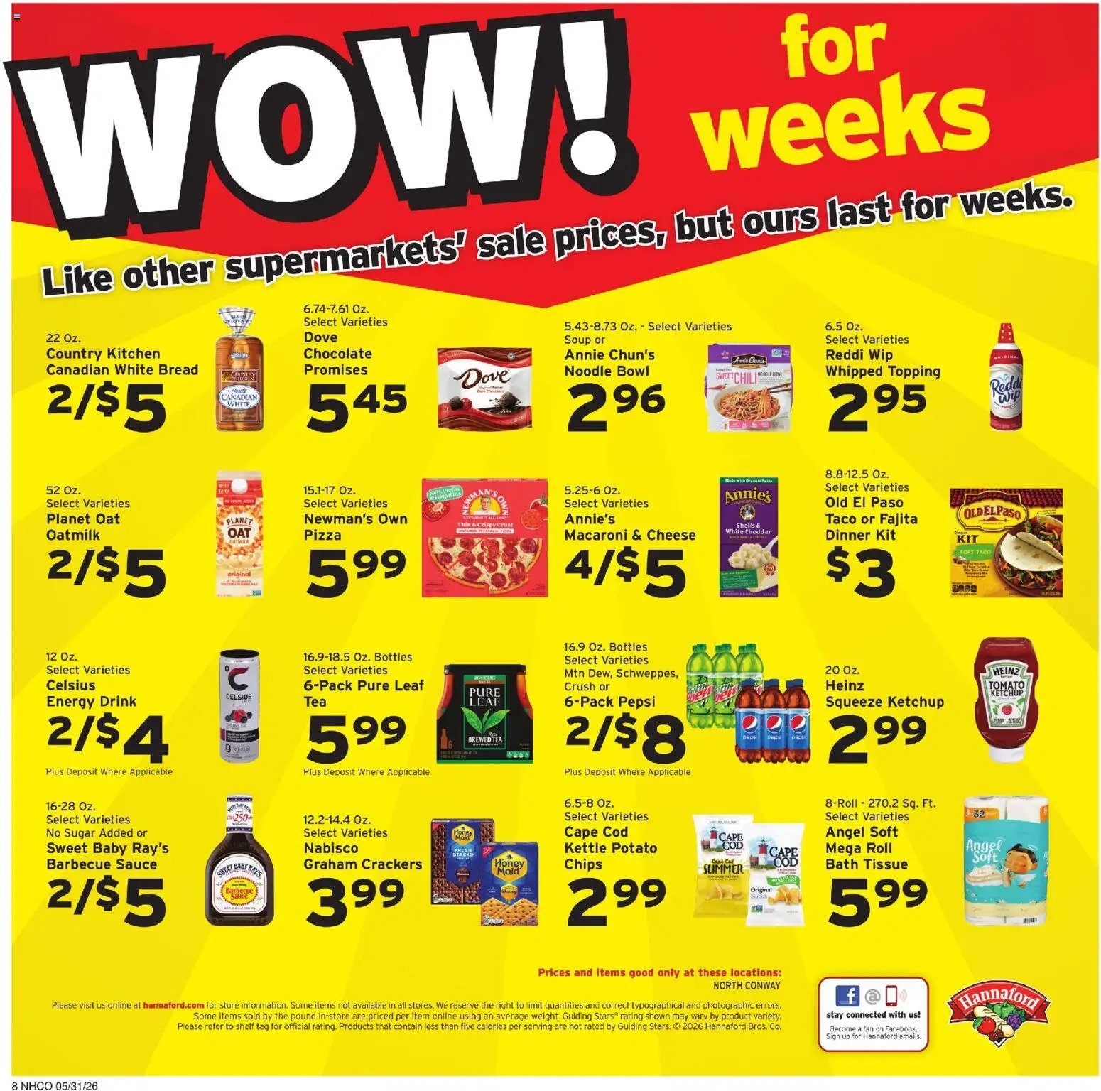 Hannaford Weekly Ad