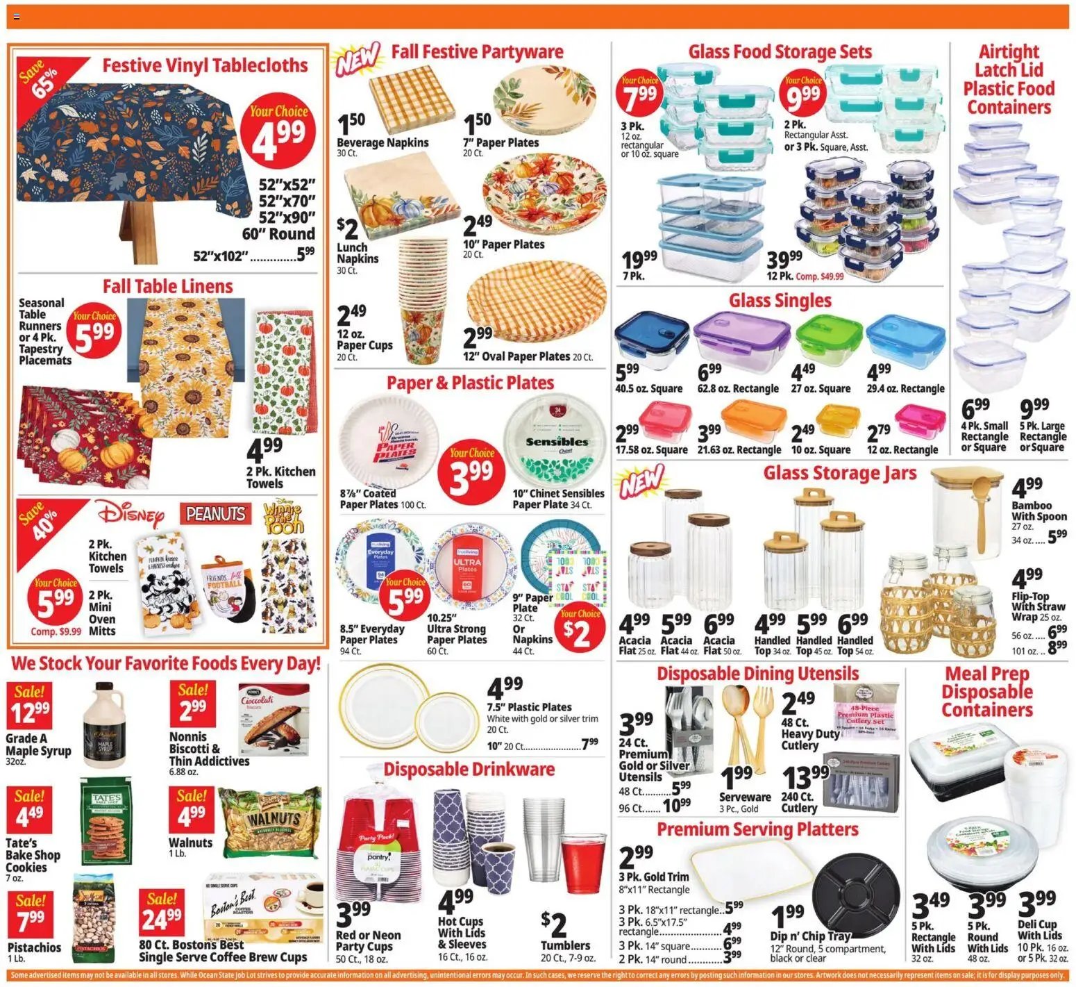 Ocean State Job Lot Weekly Ad - MA