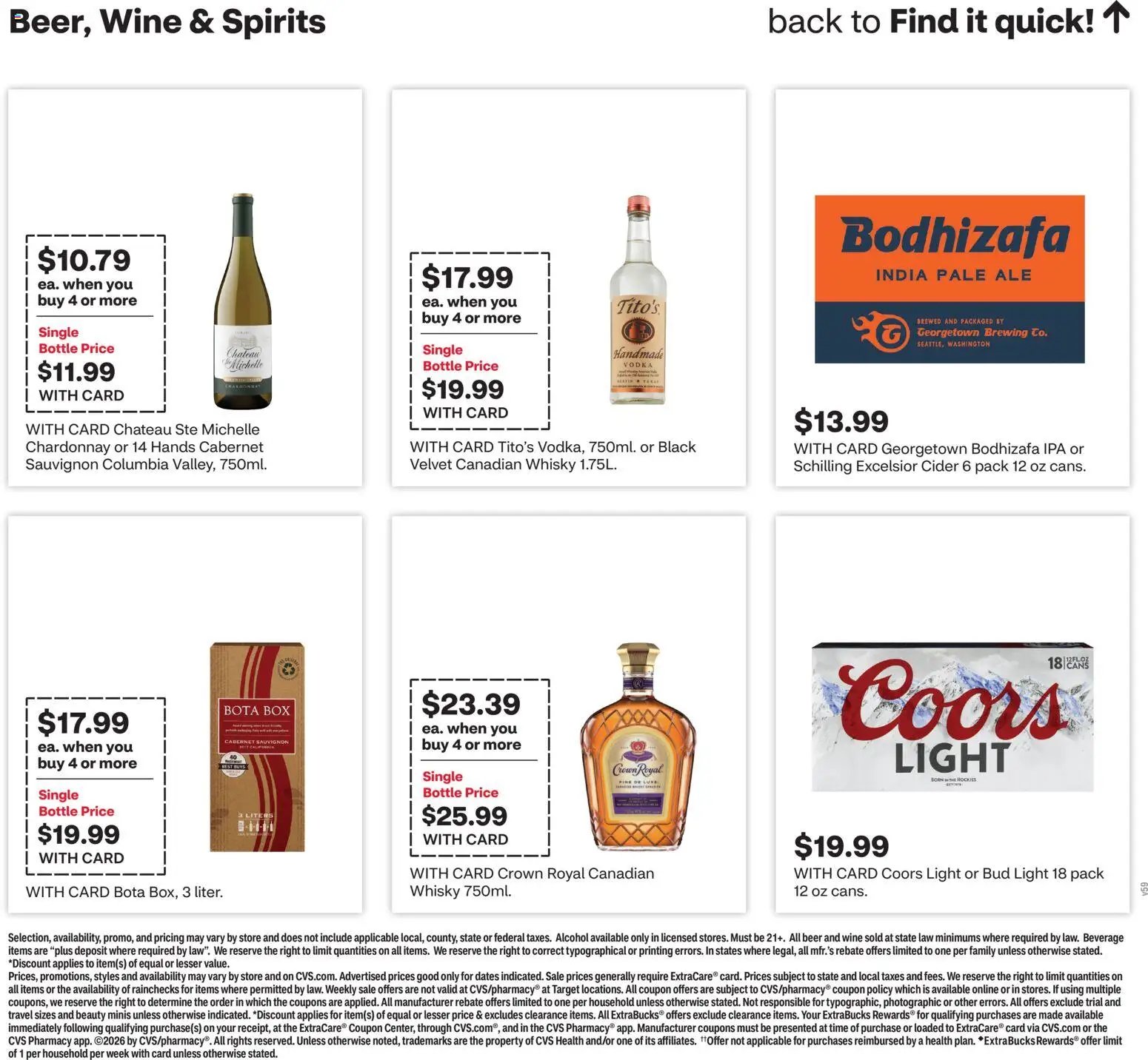 CVS Pharmacy Weekly Ad - WA
