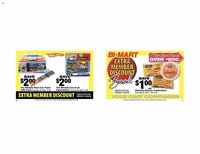 Bi-Mart Extra Member Discount Book