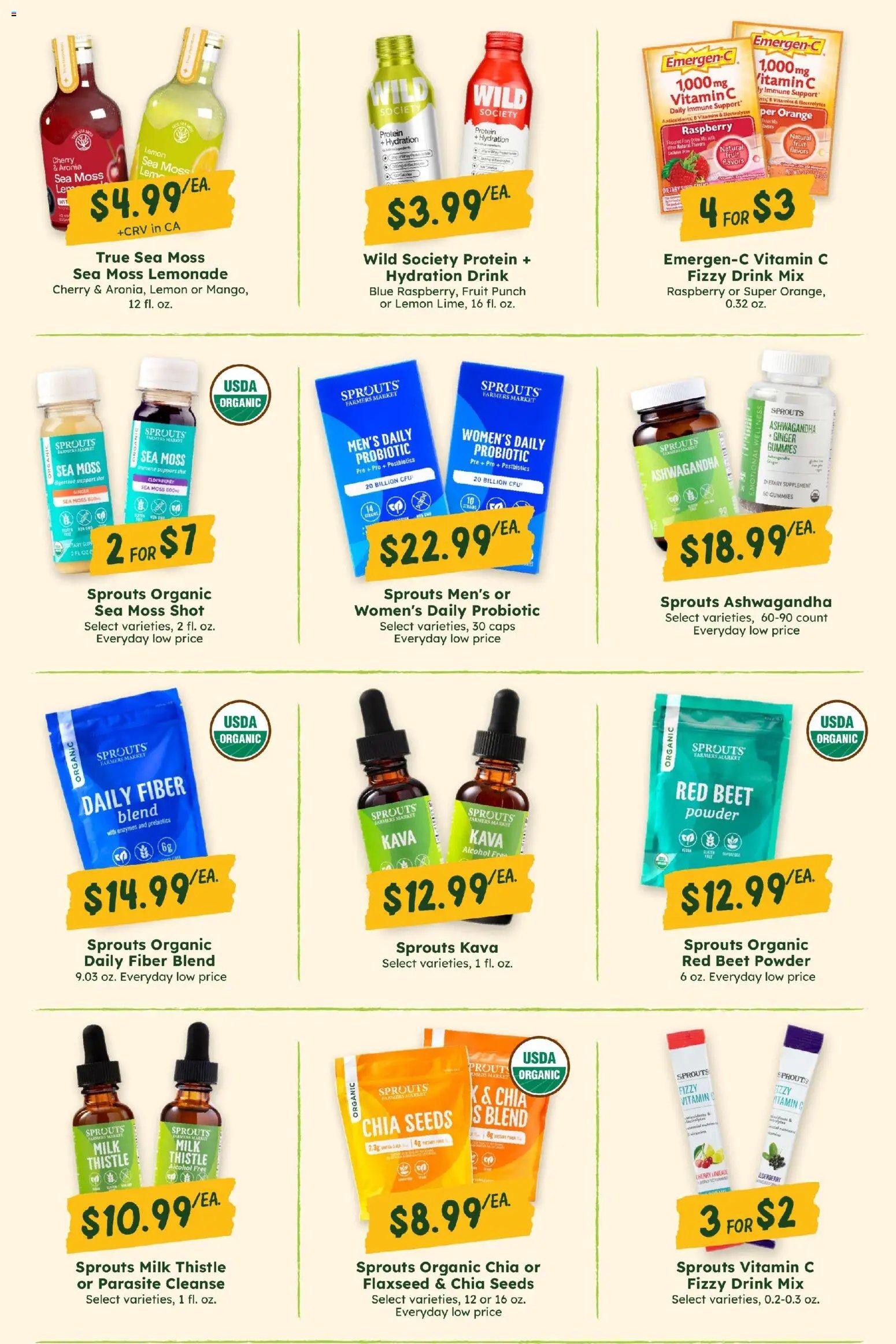Sprouts Monthly Ad