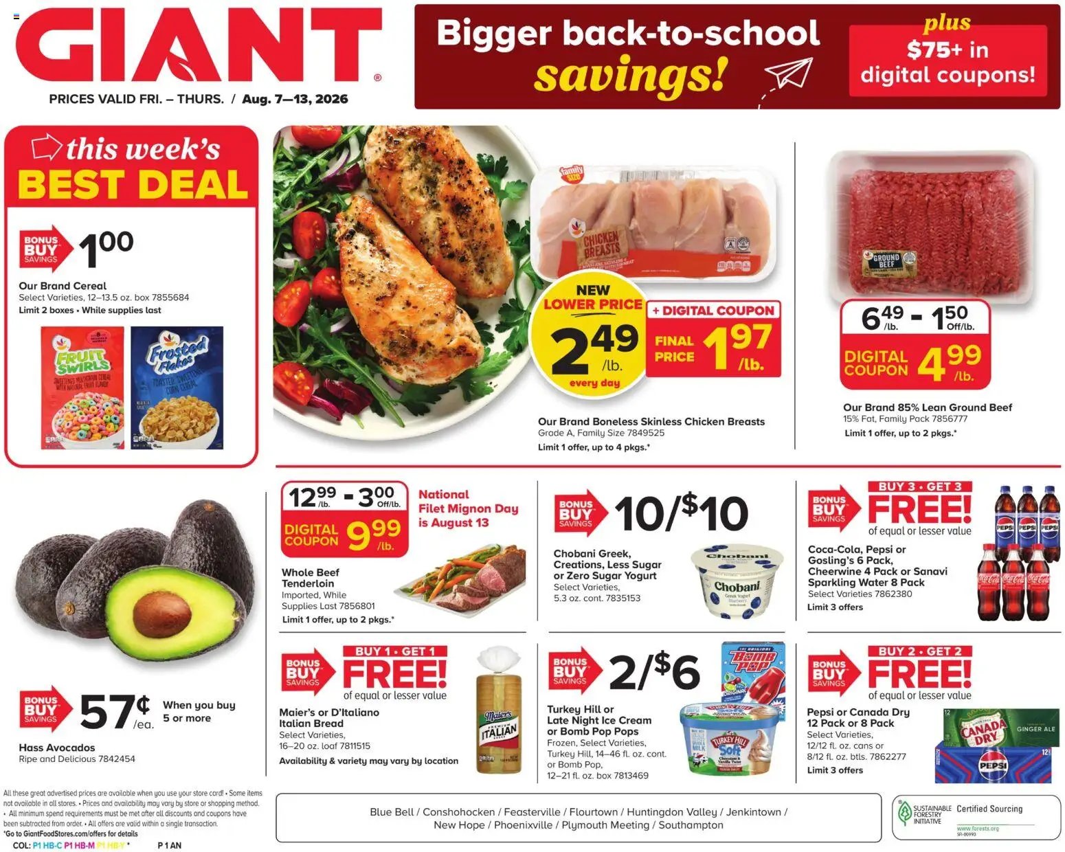 Giant Weekly Ad