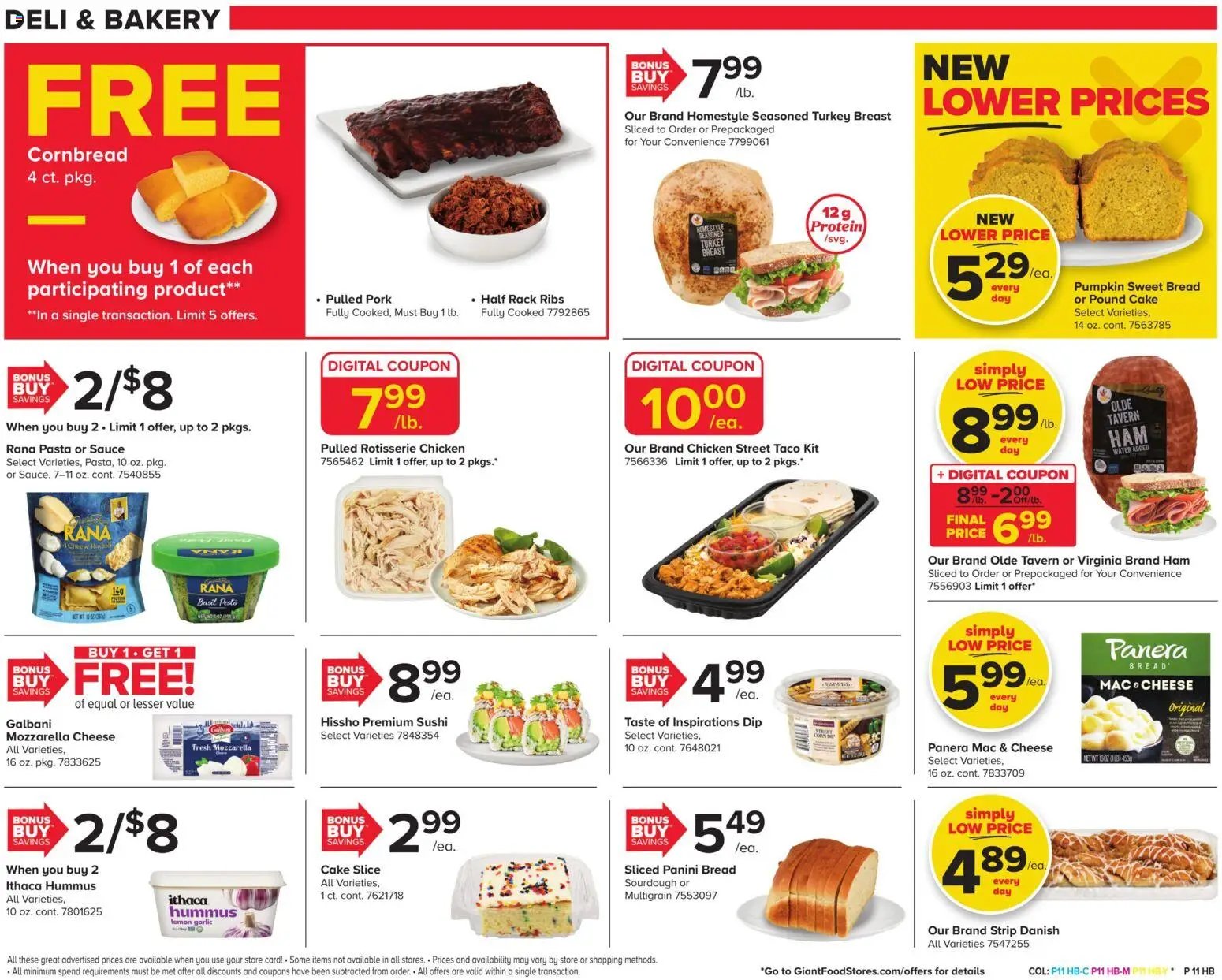 Giant Weekly Ad
