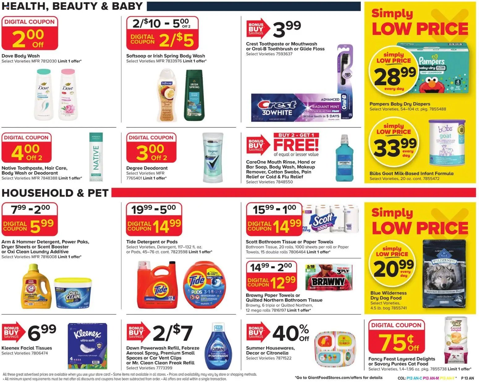 Giant Weekly Ad