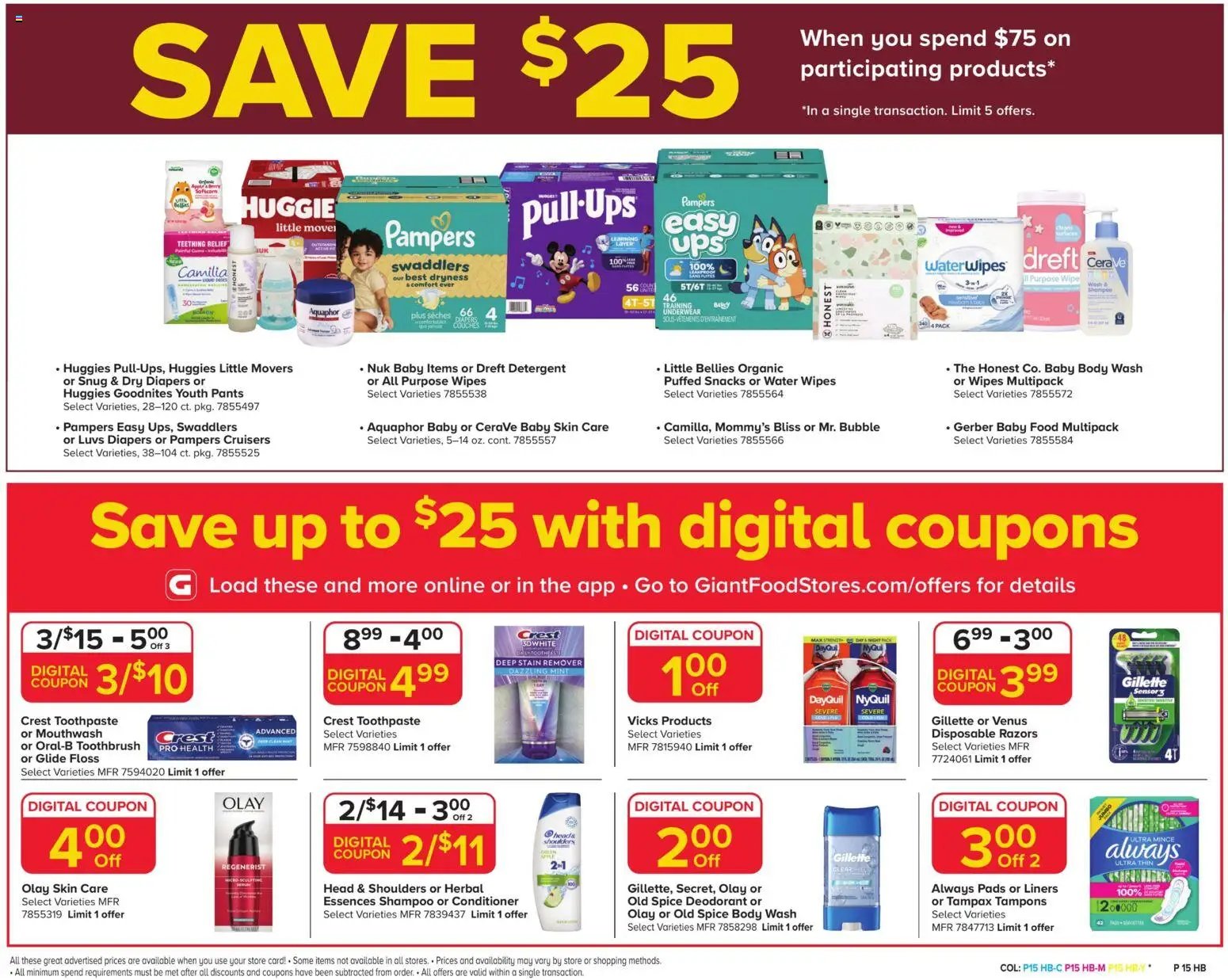 Giant Weekly Ad