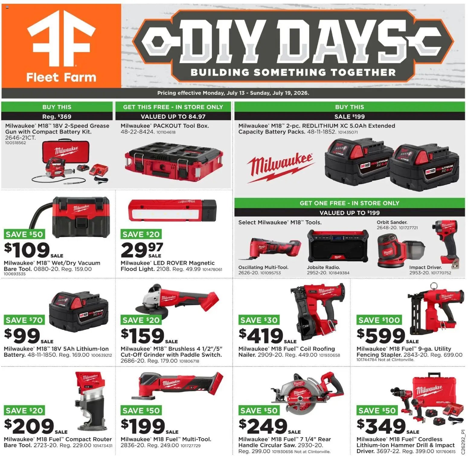 Mills Fleet Farm DIY Days
