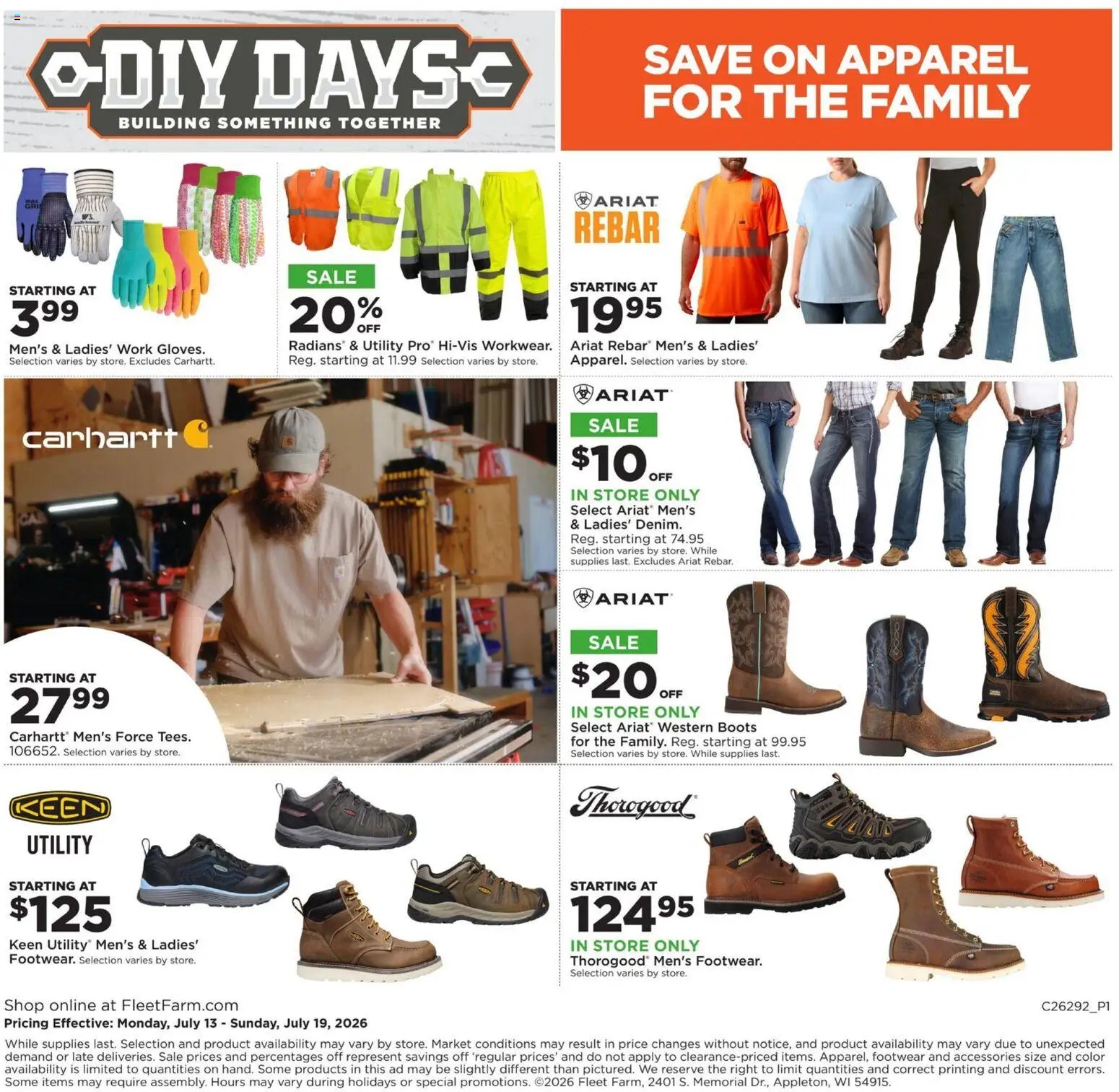 Mills Fleet Farm DIY Days