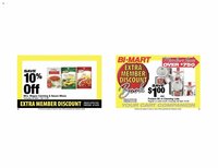 Bi-Mart Extra Member Discount Book